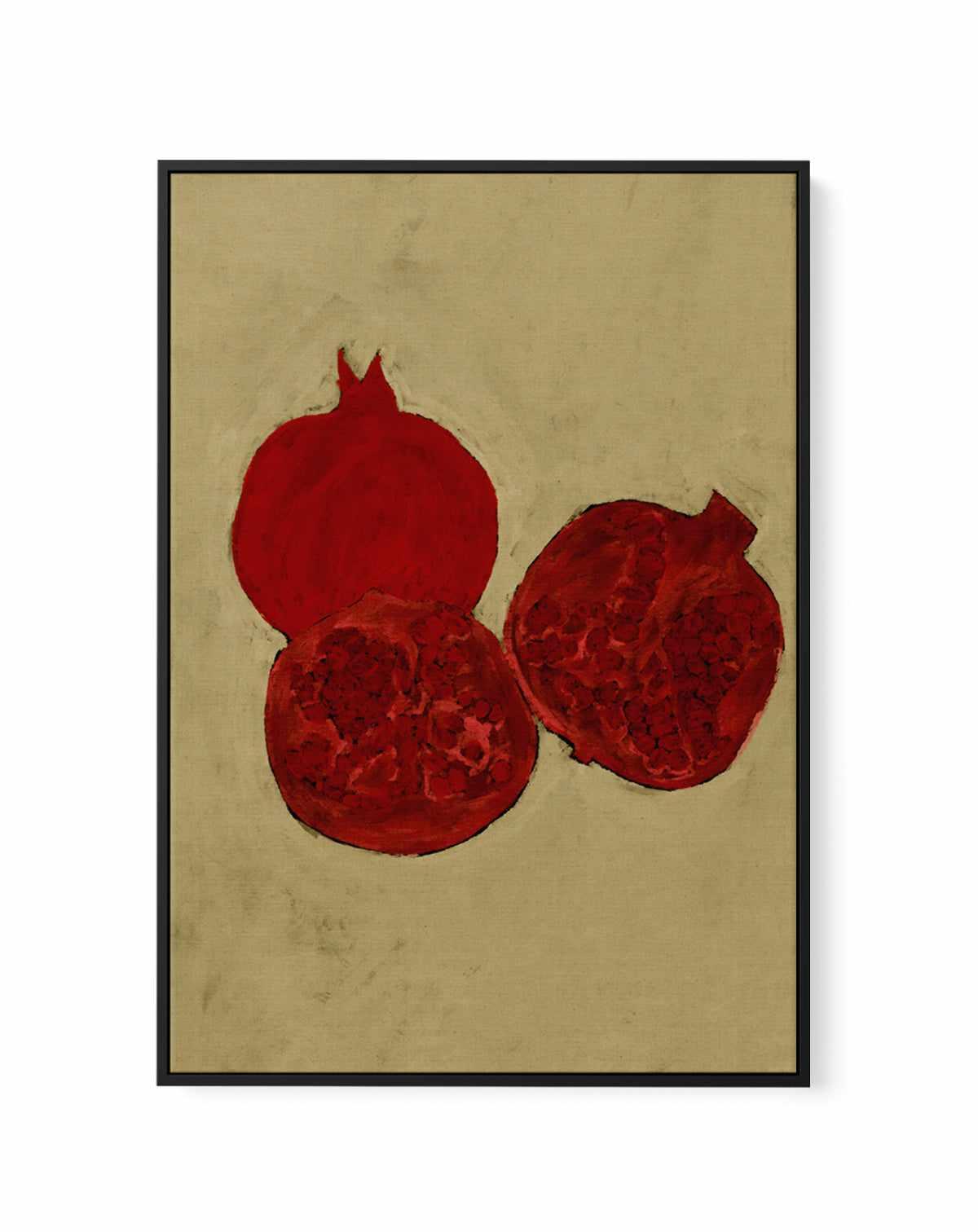 Winter Fruit by Shatha Al Dafai | Framed Canvas Art Print from Olive et Oriel where you can shop wallpaper and artworks online