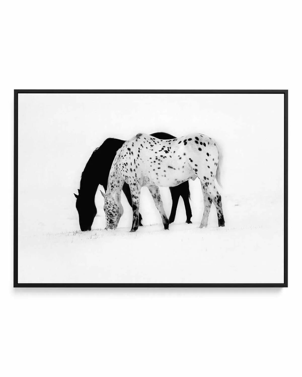 Winter Shadow | Framed Canvas Art Print from Olive et Oriel where you can shop wallpaper and artworks online