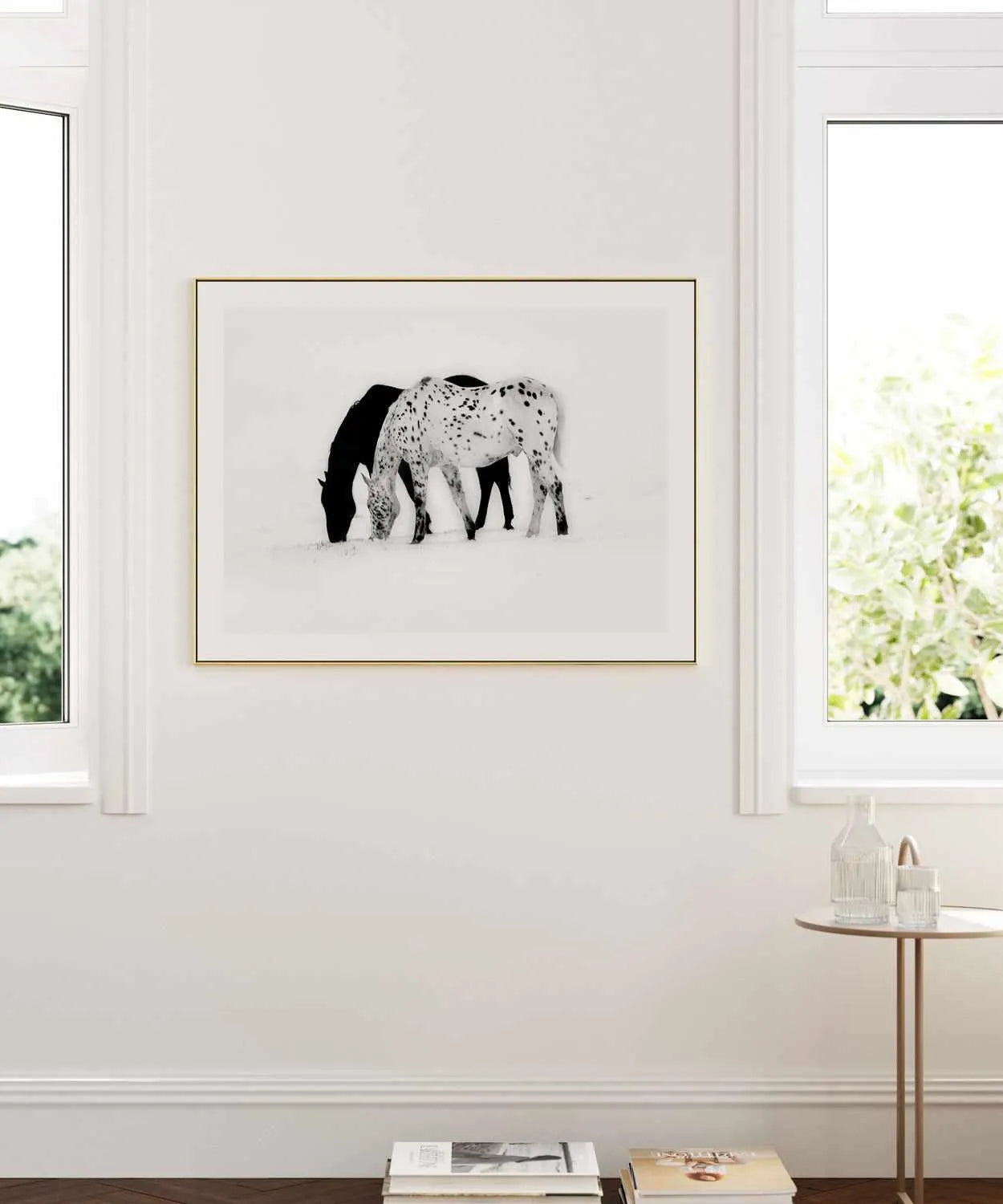 Winter Shadow Art Print from Olive et Oriel where you can shop wallpaper and artworks online