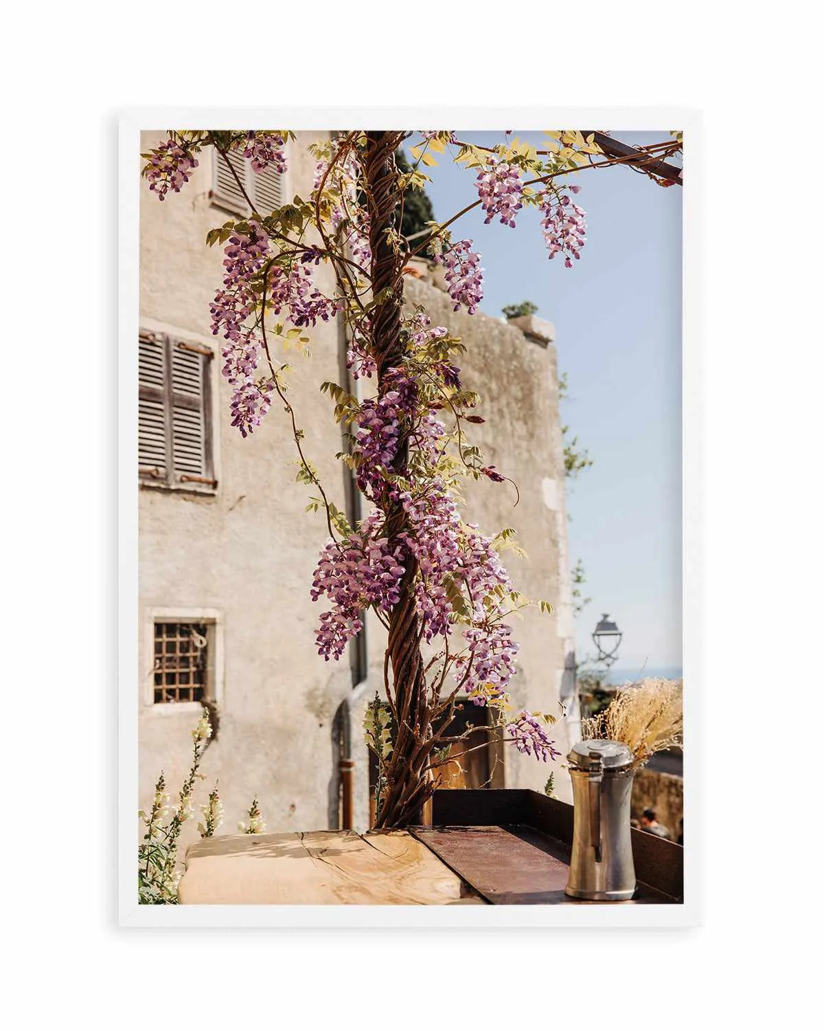 Wisteria Provence I by Jovani Demetrie Art Print from Olive et Oriel where you can shop wallpaper and artworks online