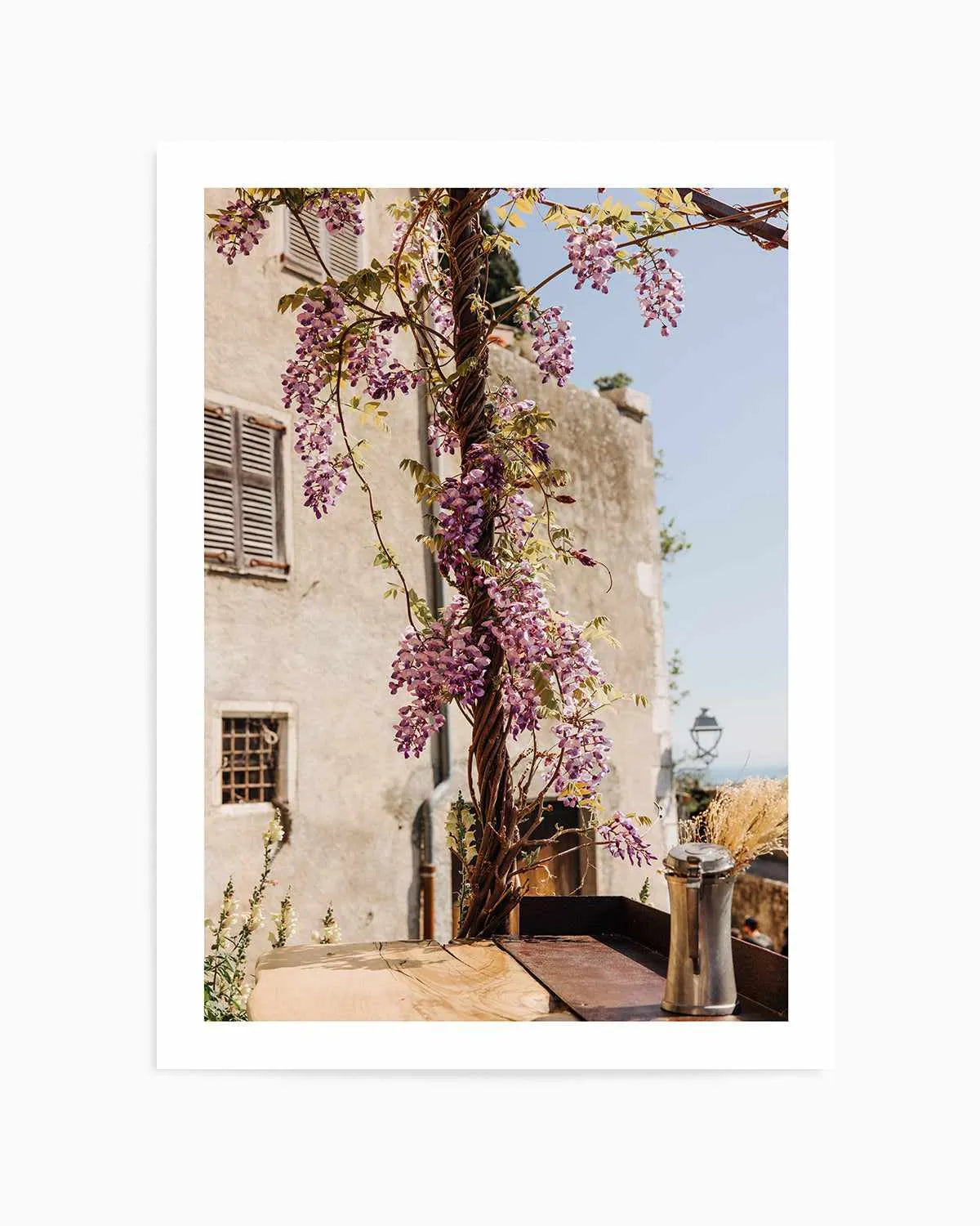 Wisteria Provence I by Jovani Demetrie Art Print from Olive et Oriel where you can shop wallpaper and artworks online