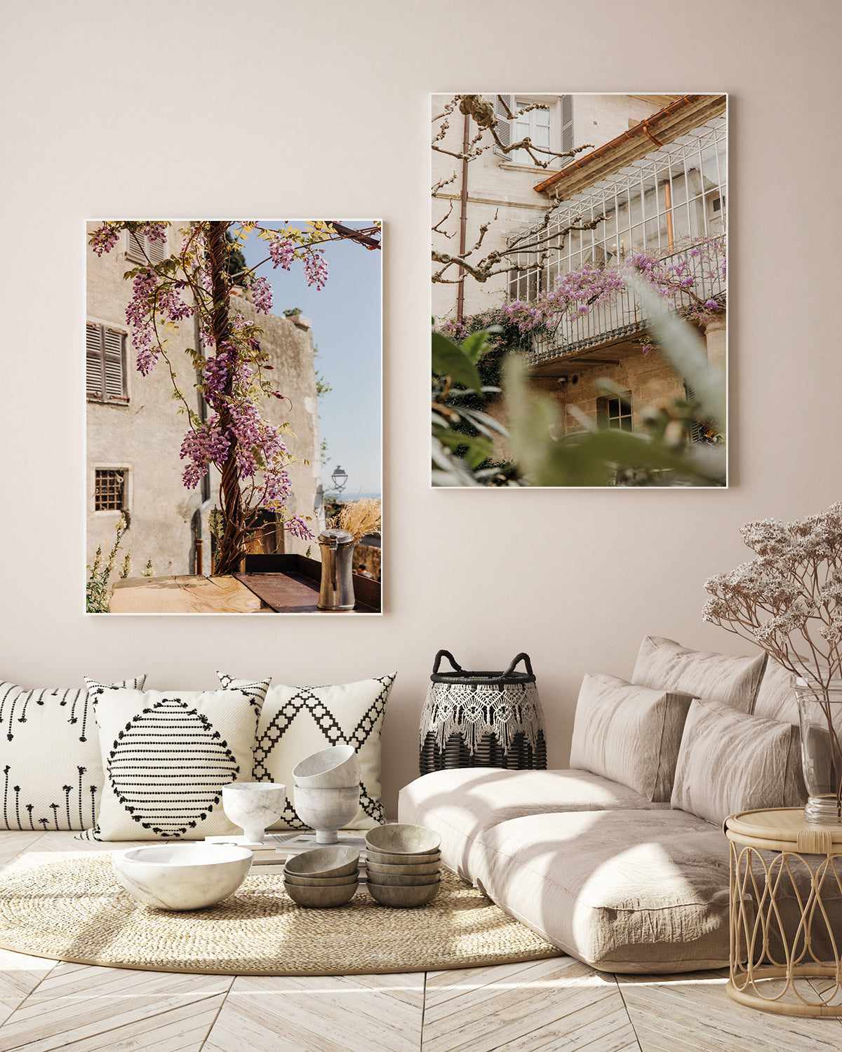 Wisteria Provence I by Jovani Demetrie | Framed Canvas Art Print