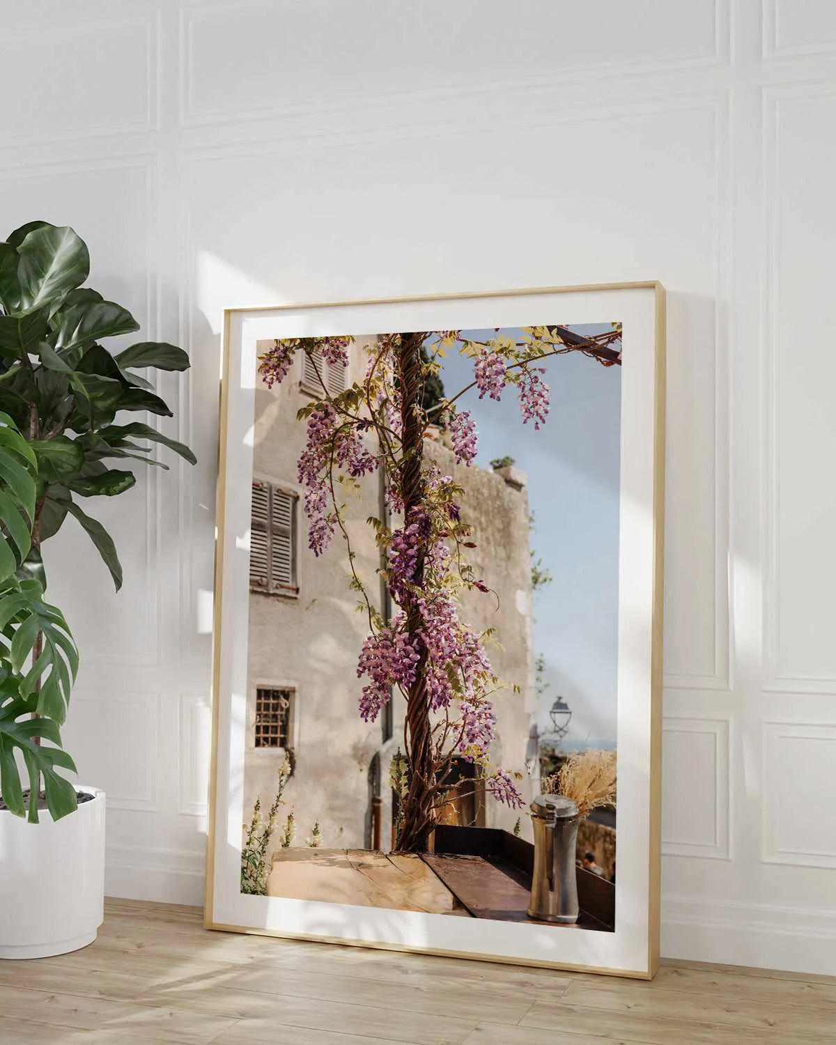 Wisteria Provence I by Jovani Demetrie Art Print from Olive et Oriel where you can shop wallpaper and artworks online