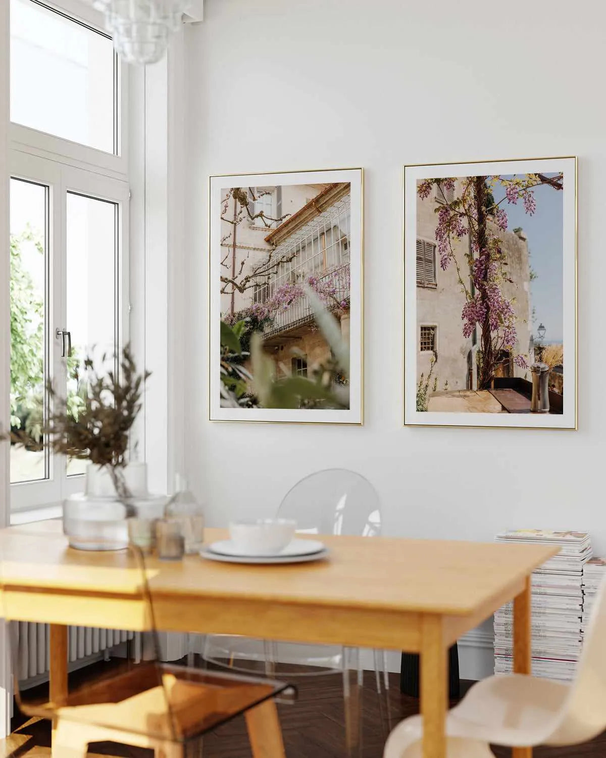 Wisteria Provence II by Jovani Demetrie Art Print from Olive et Oriel where you can shop wallpaper and artworks online