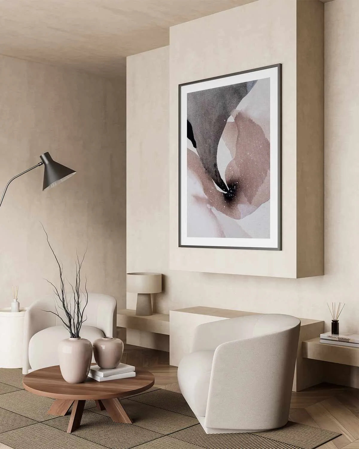 With You I by Katharina Daneke Art Print from Olive et Oriel where you can shop wallpaper and artworks online