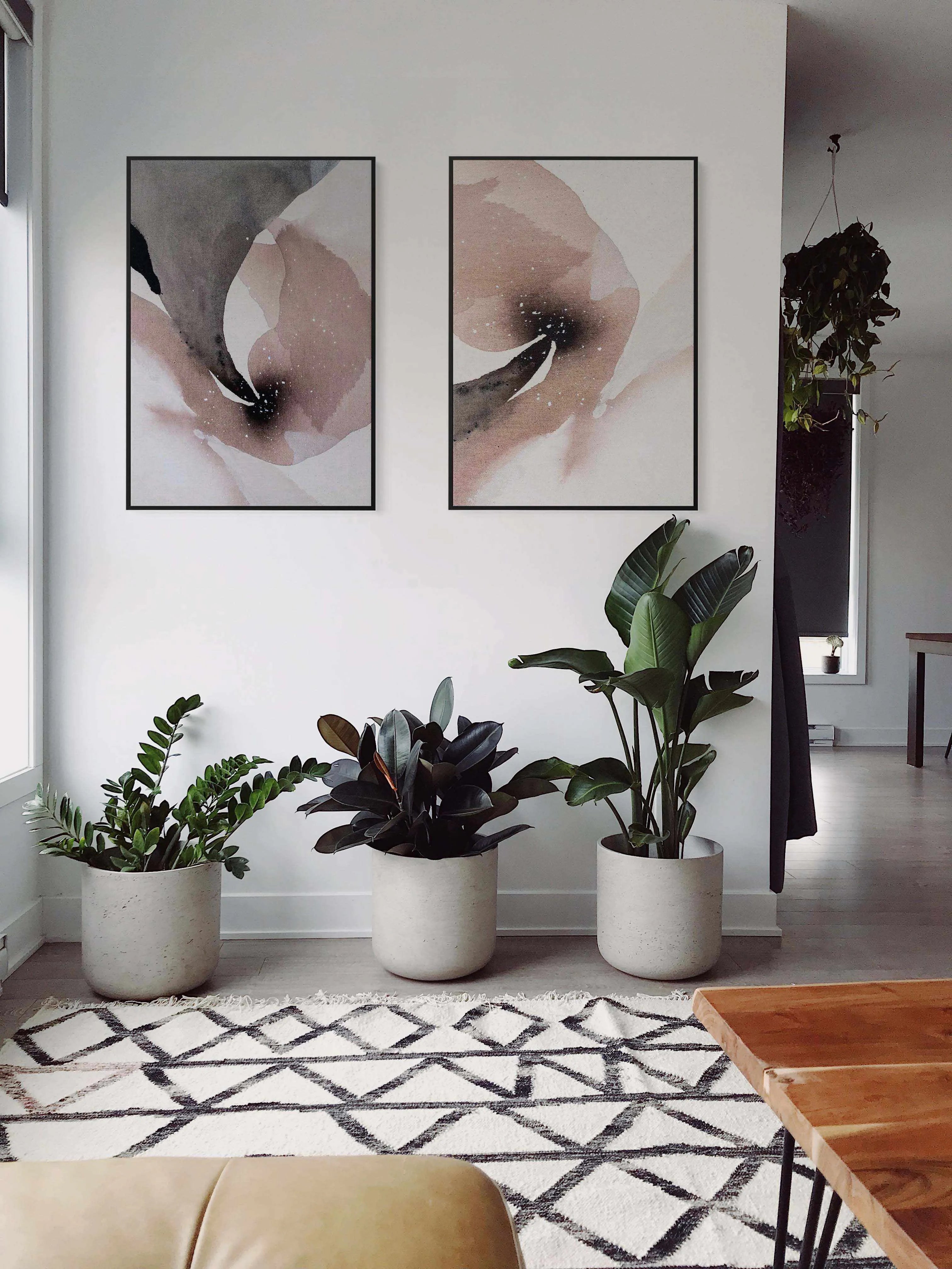 With You II by Katharina Daneke | Framed Canvas Art Print from Olive et Oriel where you can shop wallpaper and artworks online