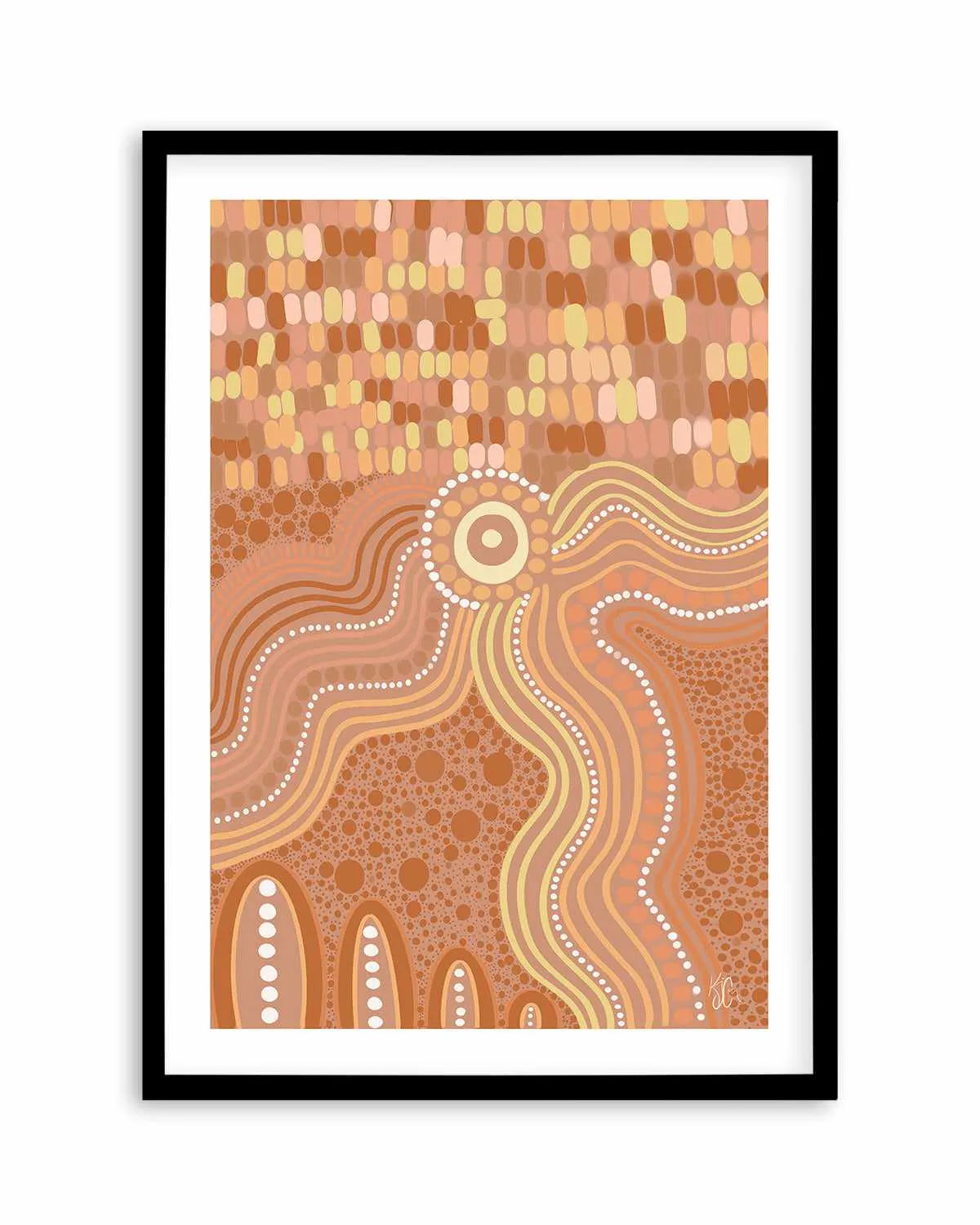 Within My Mind by Kiz Costelloe Art Print from Olive et Oriel where you can shop wallpaper and artworks online