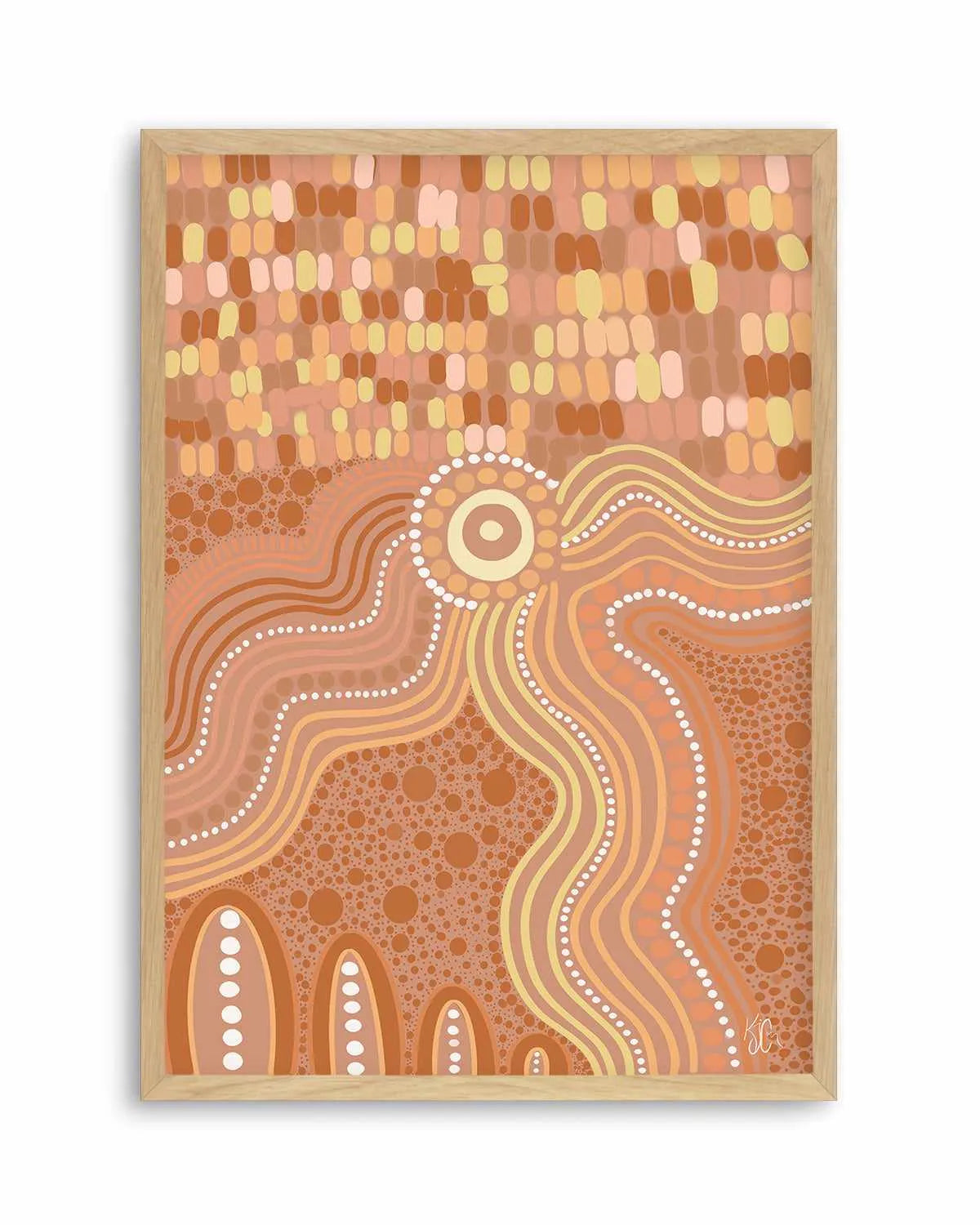 Within My Mind by Kiz Costelloe Art Print from Olive et Oriel where you can shop wallpaper and artworks online