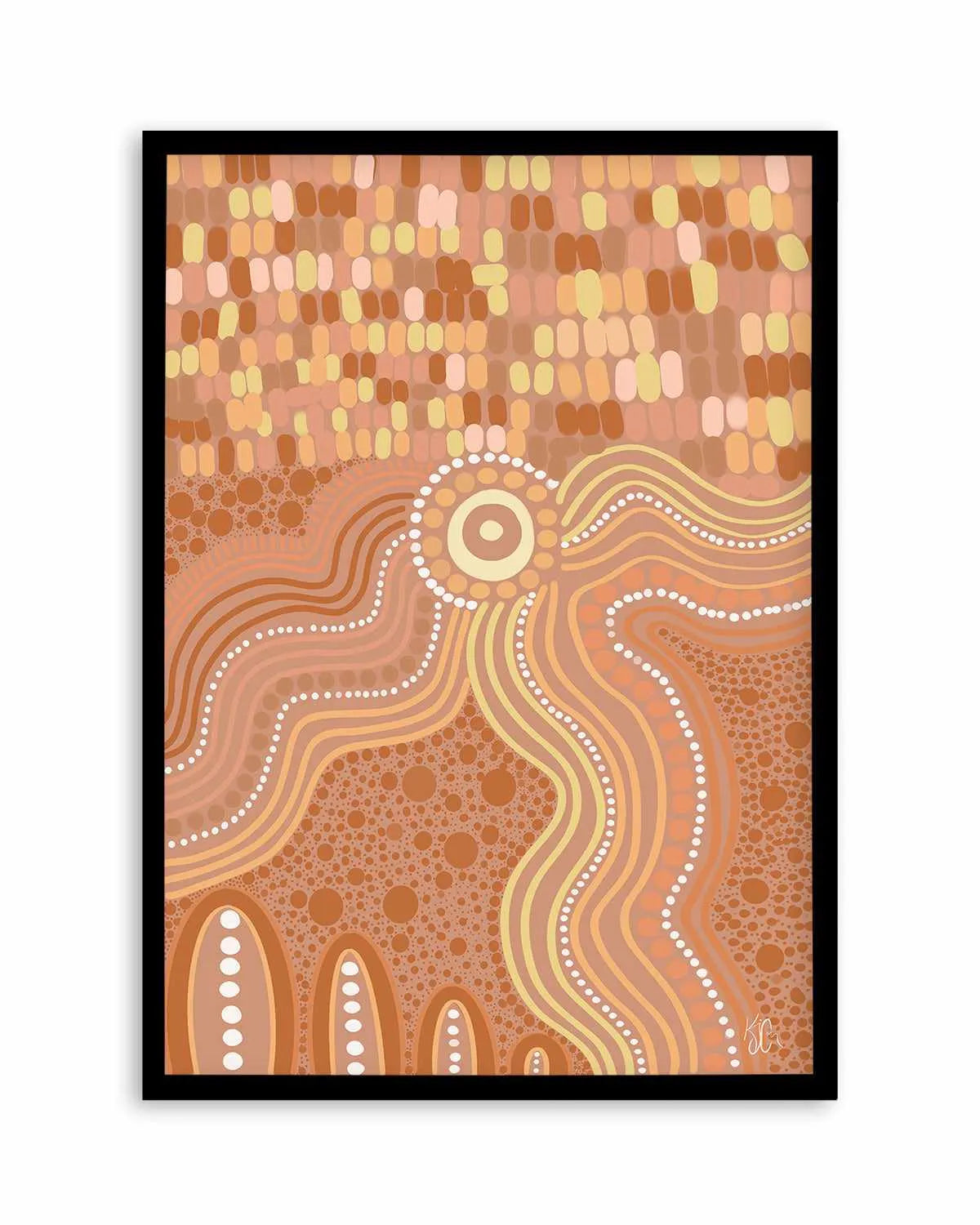 Within My Mind by Kiz Costelloe Art Print from Olive et Oriel where you can shop wallpaper and artworks online