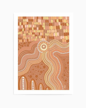 Within My Mind by Kiz Costelloe Art Print from Olive et Oriel where you can shop wallpaper and artworks online
