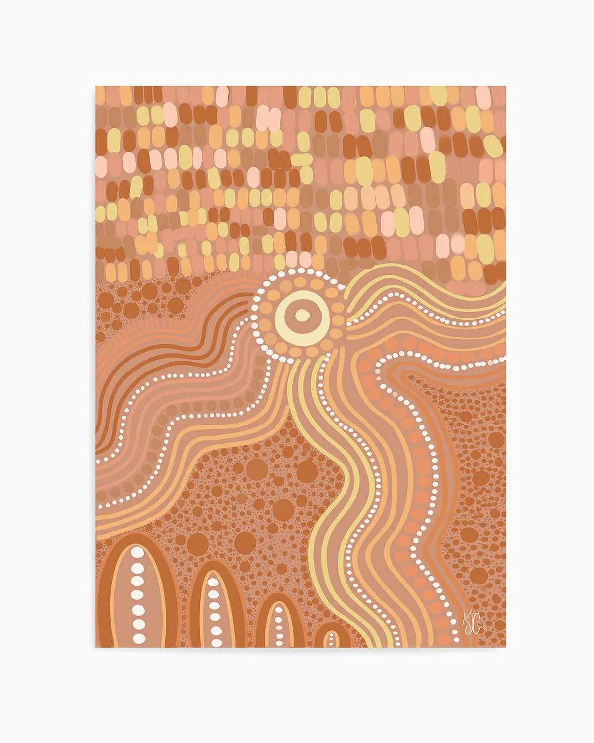 Within My Mind by Kiz Costelloe Art Print from Olive et Oriel where you can shop wallpaper and artworks online