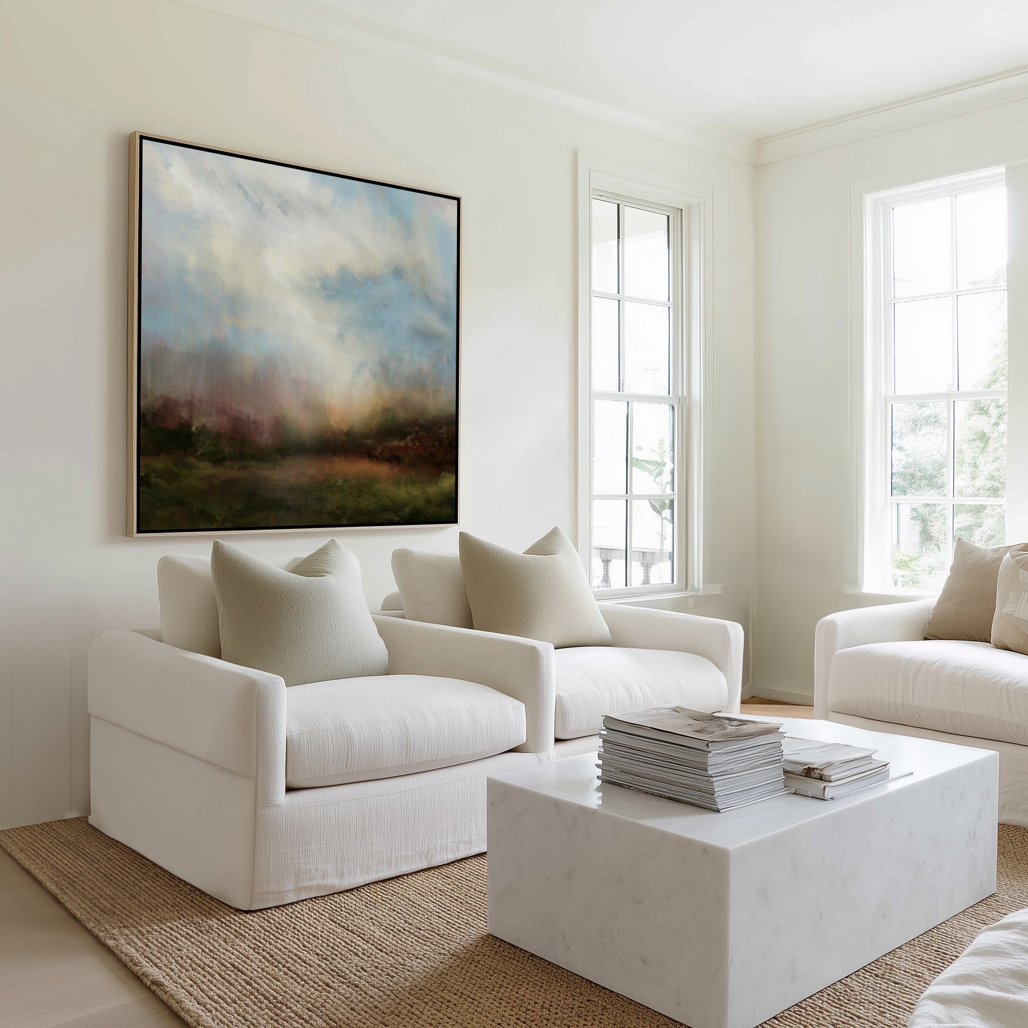 Witness by Mindy Zielfelder | Framed Canvas Art Print