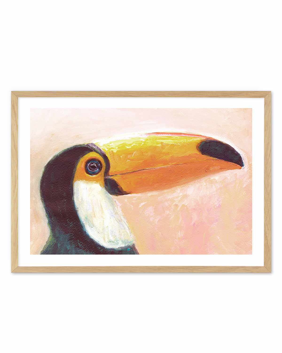 Witty Toucan Art Print