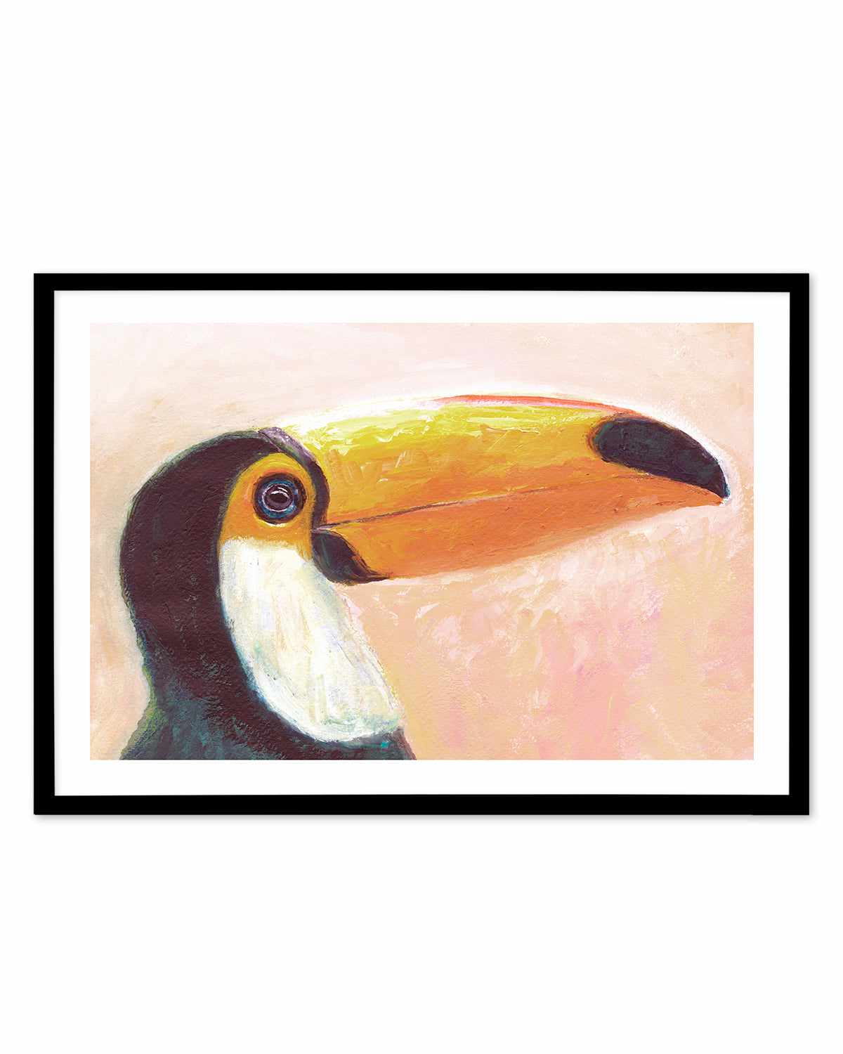 Witty Toucan Art Print