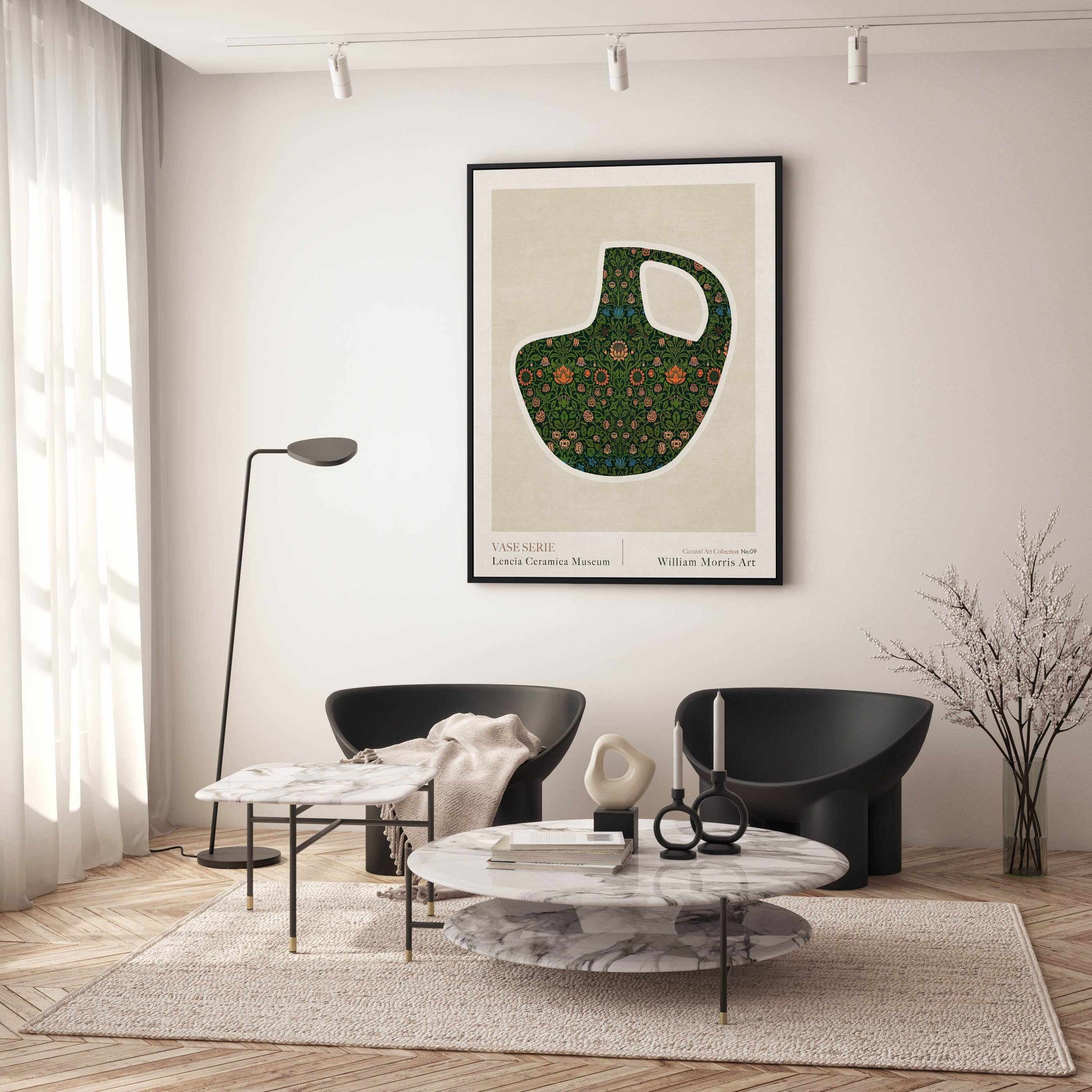 Wm Greek 09 By Emel Tunaboylu | Framed Canvas Art Print from Olive et Oriel where you can shop wallpaper and artworks online
