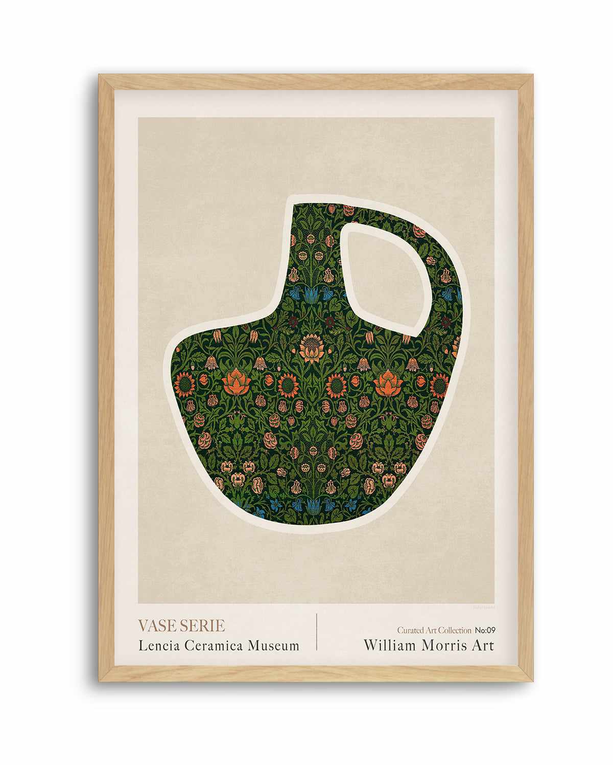 William Morris Greek Vase 09 By Emel Tunaboylu | Art Print