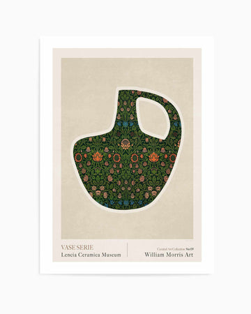 William Morris Greek Vase 09 By Emel Tunaboylu | Art Print from Olive et Oriel where you can shop wallpaper and artworks online