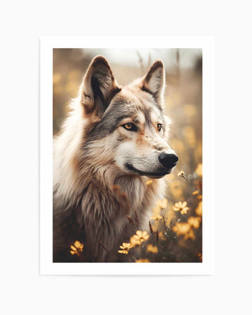 Wolfhound by Treechild | Art Print from Olive et Oriel where you can shop wallpaper and artworks online