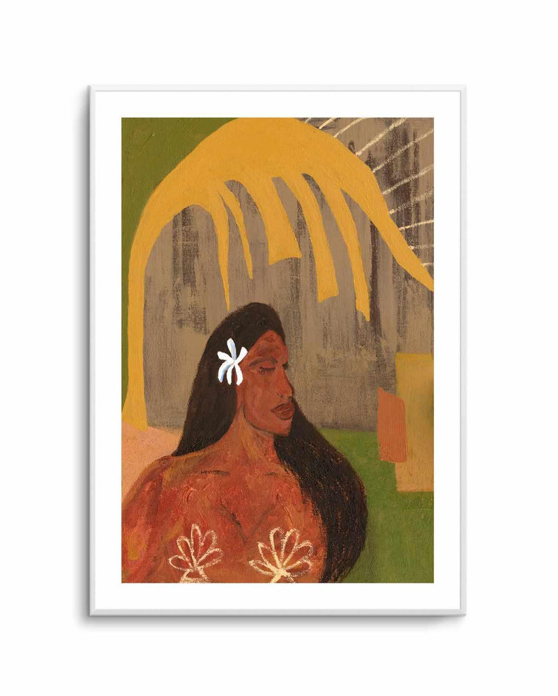 Woman Hawaii by Britney Turner | Art Print from Olive et Oriel where you can shop wallpaper and artworks online