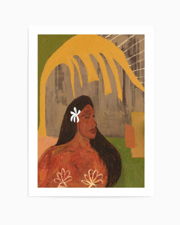 Woman Hawaii by Britney Turner | Art Print from Olive et Oriel where you can shop wallpaper and artworks online