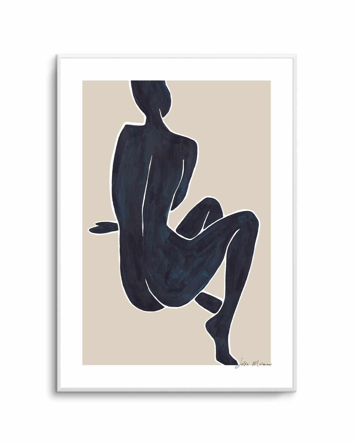 Woman Sitting by Sella Molenaar | Art Print