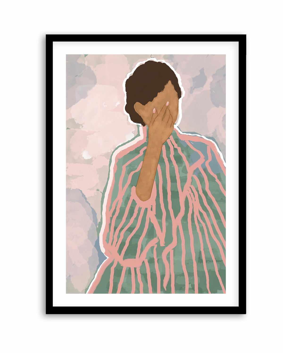 Woman by Sannel Larson | Art Print from Olive et Oriel where you can shop wallpaper and artworks online