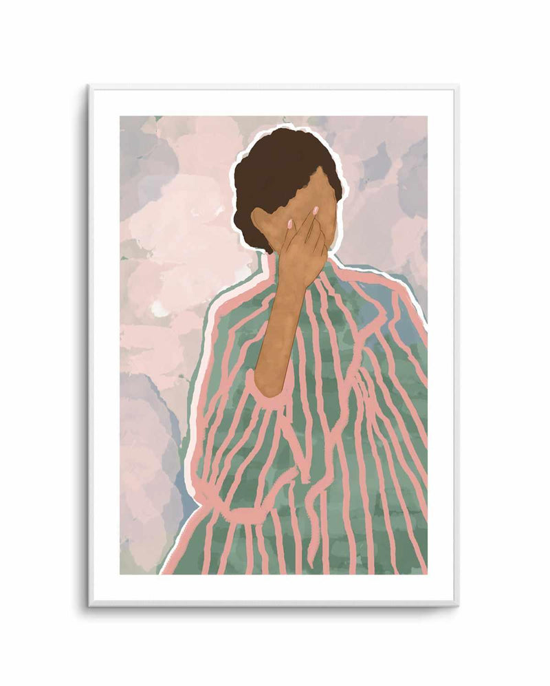 Woman by Sannel Larson | Art Print from Olive et Oriel where you can shop wallpaper and artworks online