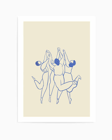 Women Unite by Arty Guava | Art Print from Olive et Oriel where you can shop wallpaper and artworks online