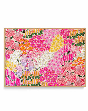 Wonder Landscape by Alex Mason | Framed Canvas Art Print from Olive et Oriel where you can shop wallpaper and artworks online