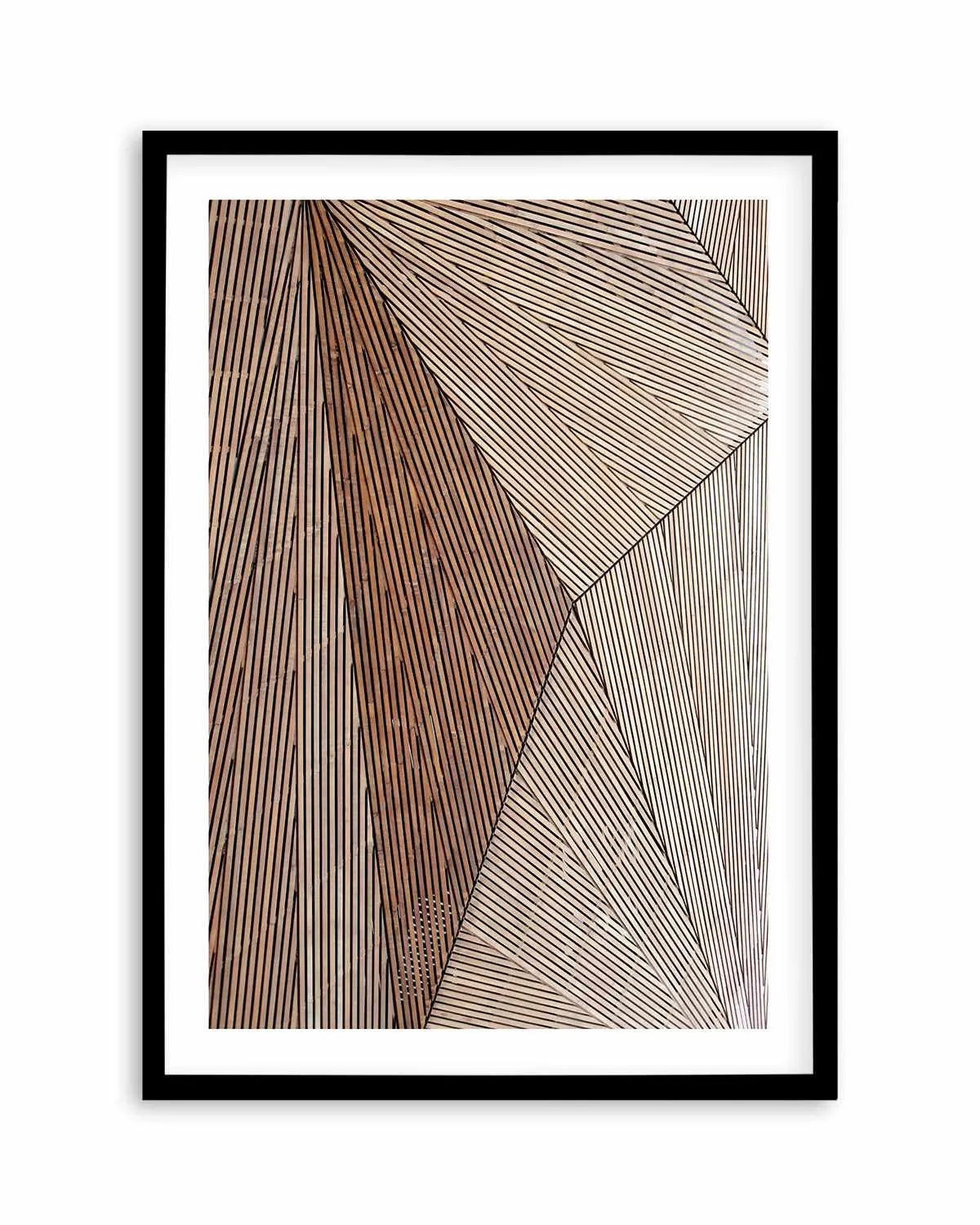 Wooden Structure by Design Fabrikken Art Print from Olive et Oriel where you can shop wallpaper and artworks online