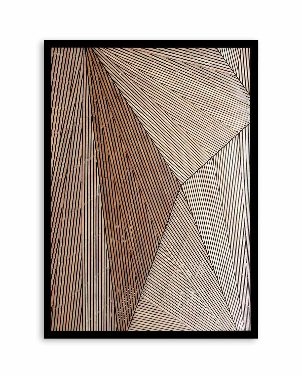 Wooden Structure by Design Fabrikken Art Print from Olive et Oriel where you can shop wallpaper and artworks online