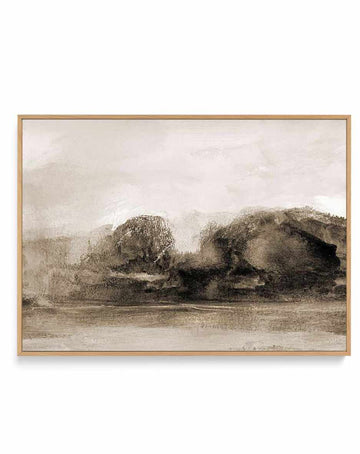 Woodland by Dan Hobday | Framed Canvas Art Print from Olive et Oriel where you can shop wallpaper and artworks online