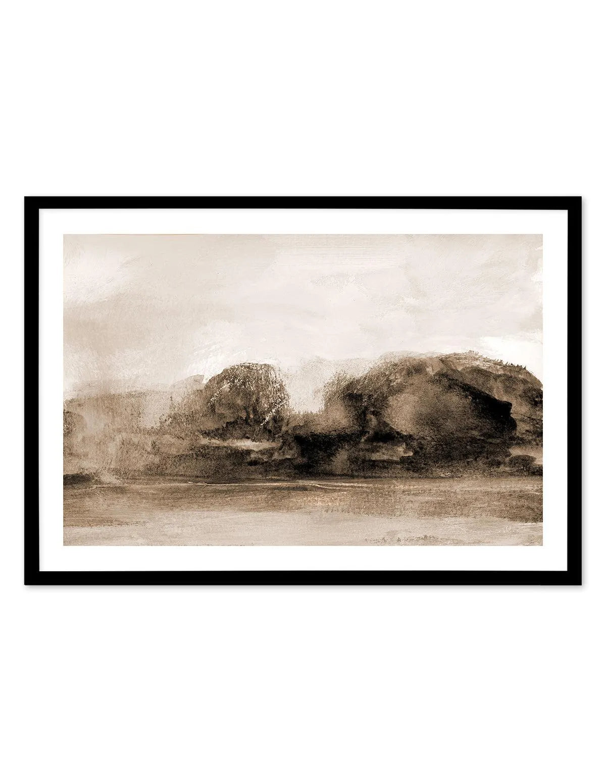Woodland by Dan Hobday Art Print-PRINT-Olive et Oriel-Dan Hobday-A5 | 5.8" x 8.3" | 14.8 x 21cm-Black-With White Border-Buy-Australian-Art-Prints-Online-with-Olive-et-Oriel-Your-Artwork-Specialists-Austrailia-Decorate-With-Coastal-Photo-Wall-Art-Prints-From-Our-Beach-House-Artwork-Collection-Fine-Poster-and-Framed-Artwork