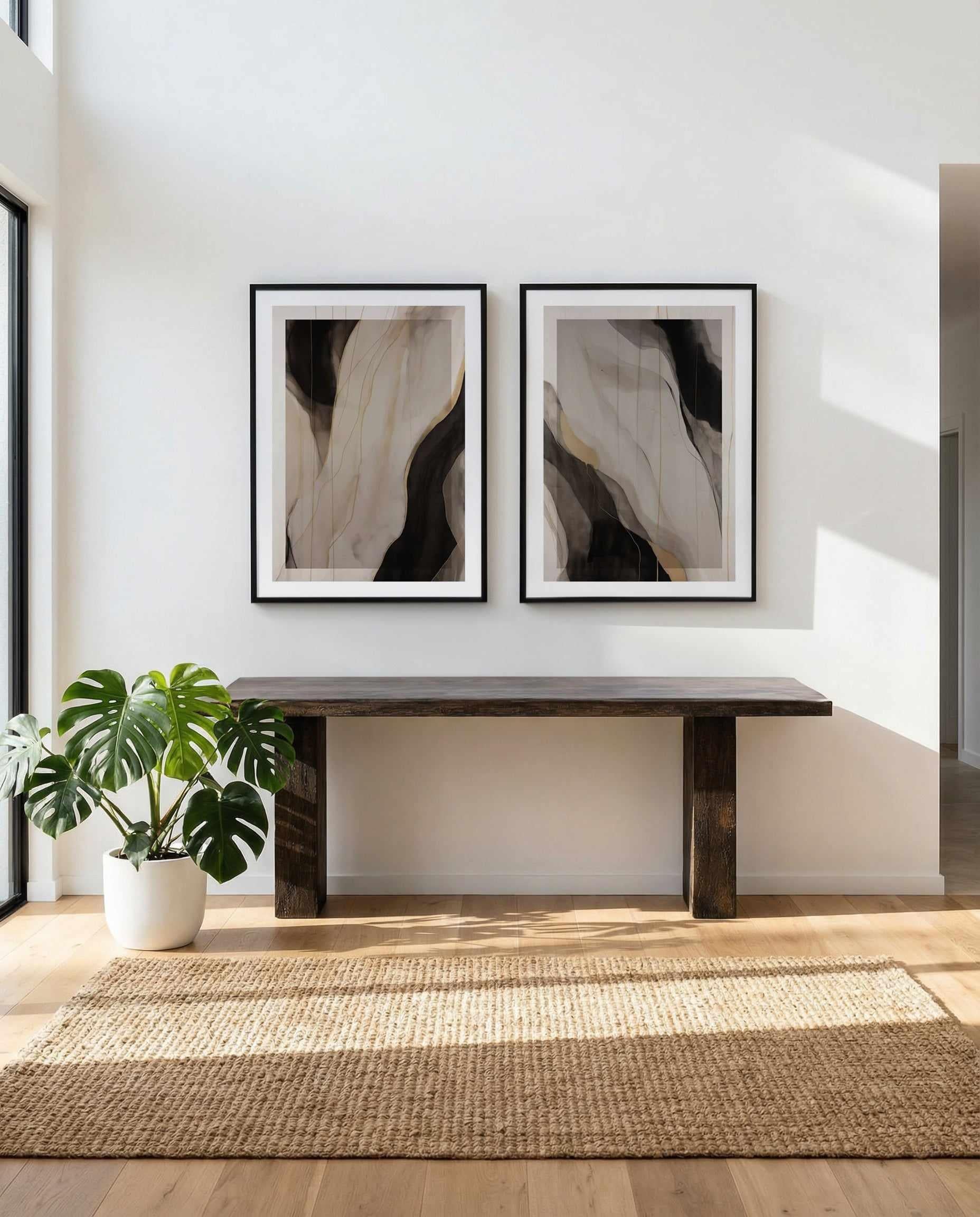 Woollara I & II Art Print Set of 2 | Matching Wall Art from Olive et Oriel where you can shop wallpaper and artworks online