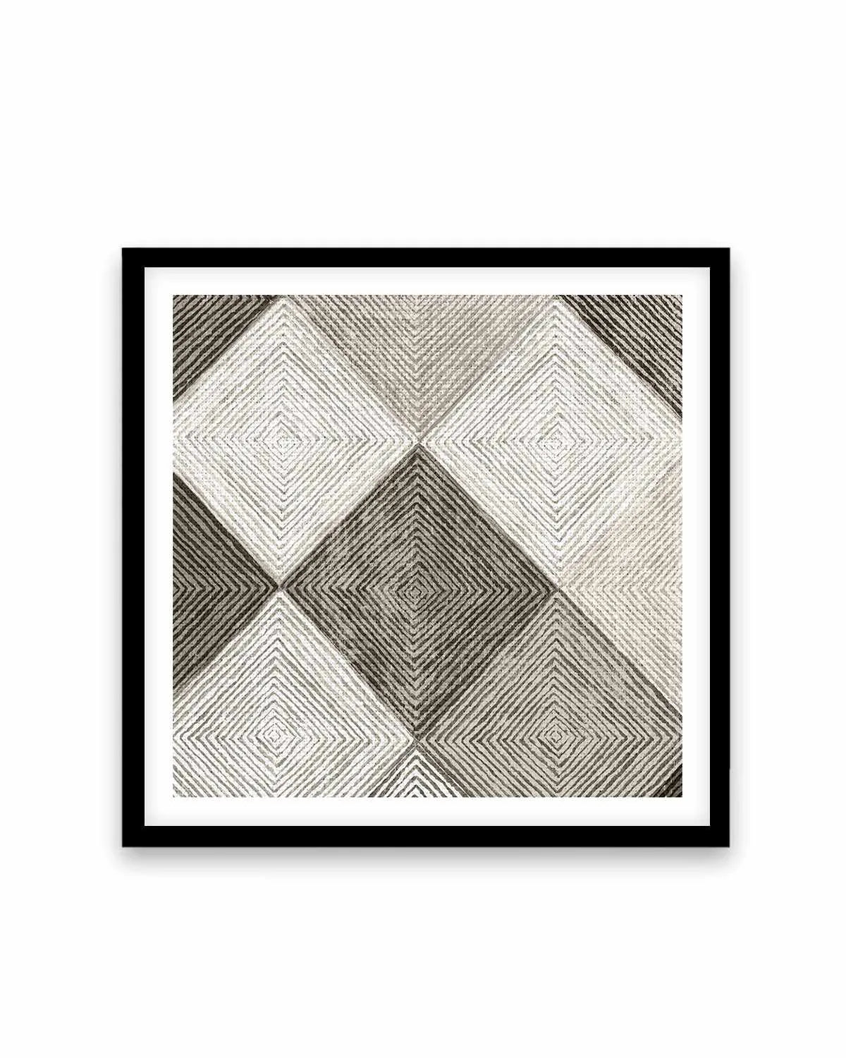 Woven Tile II Art Print from Olive et Oriel where you can shop wallpaper and artworks online