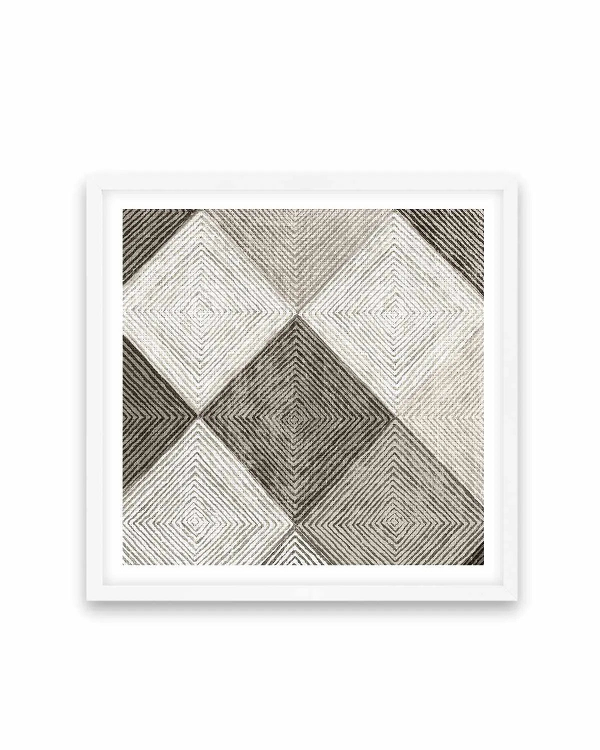 Woven Tile II Art Print from Olive et Oriel where you can shop wallpaper and artworks online