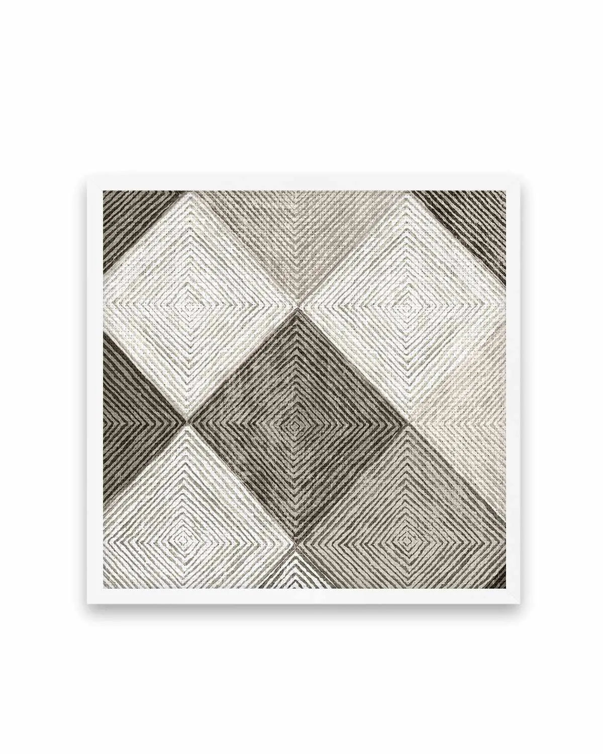 Woven Tile II Art Print from Olive et Oriel where you can shop wallpaper and artworks online