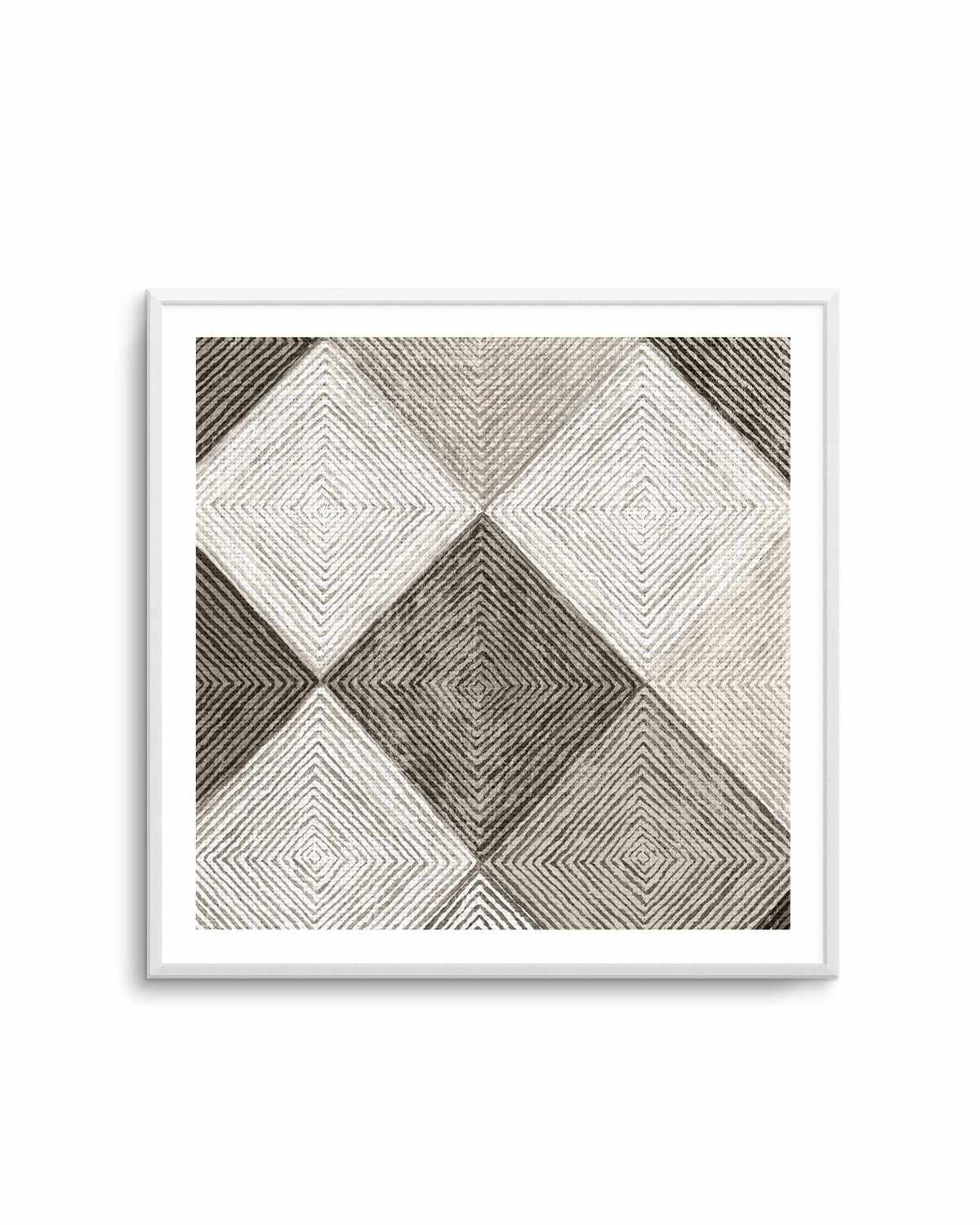 Woven Tile II Art Print