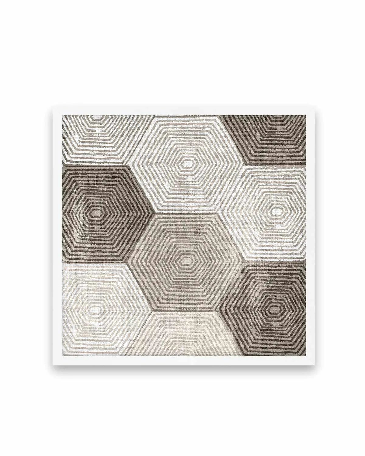 Woven Tile I Woven Tile I Art Print from Olive et Oriel where you can shop wallpaper and artworks online