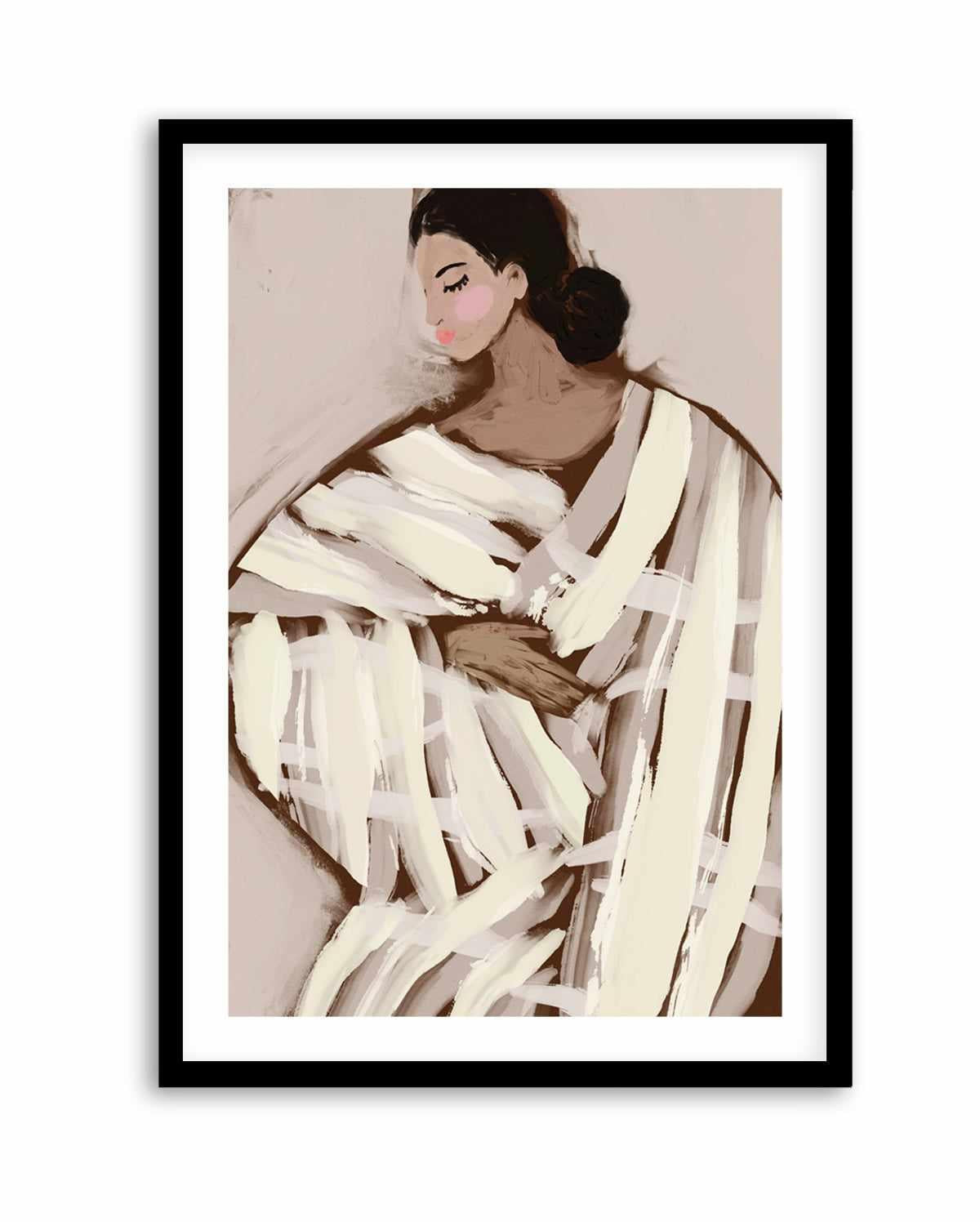 Wrapped Serenity by Treechild | Art Print from Olive et Oriel where you can shop wallpaper and artworks online