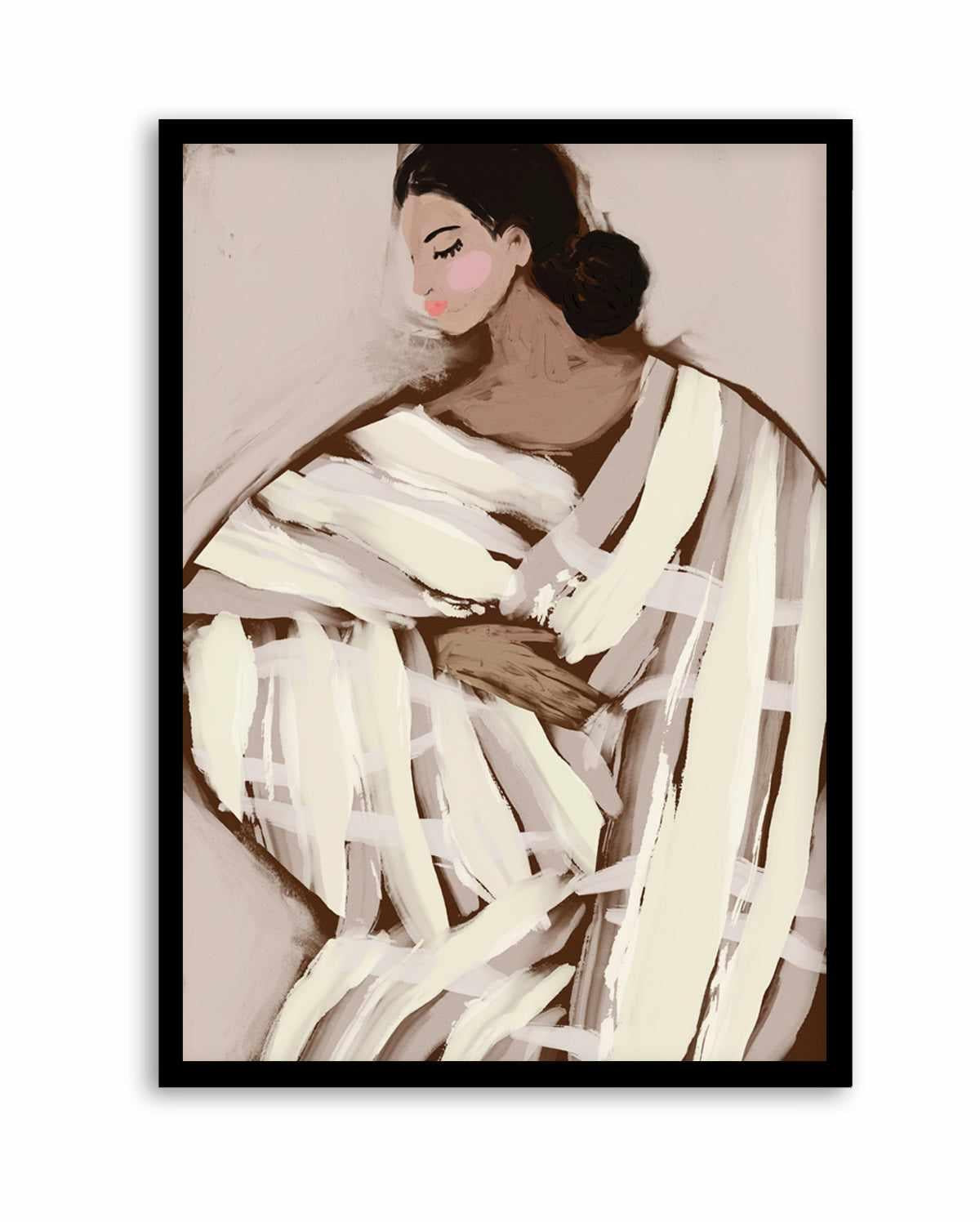 Wrapped Serenity by Treechild | Art Print from Olive et Oriel where you can shop wallpaper and artworks online