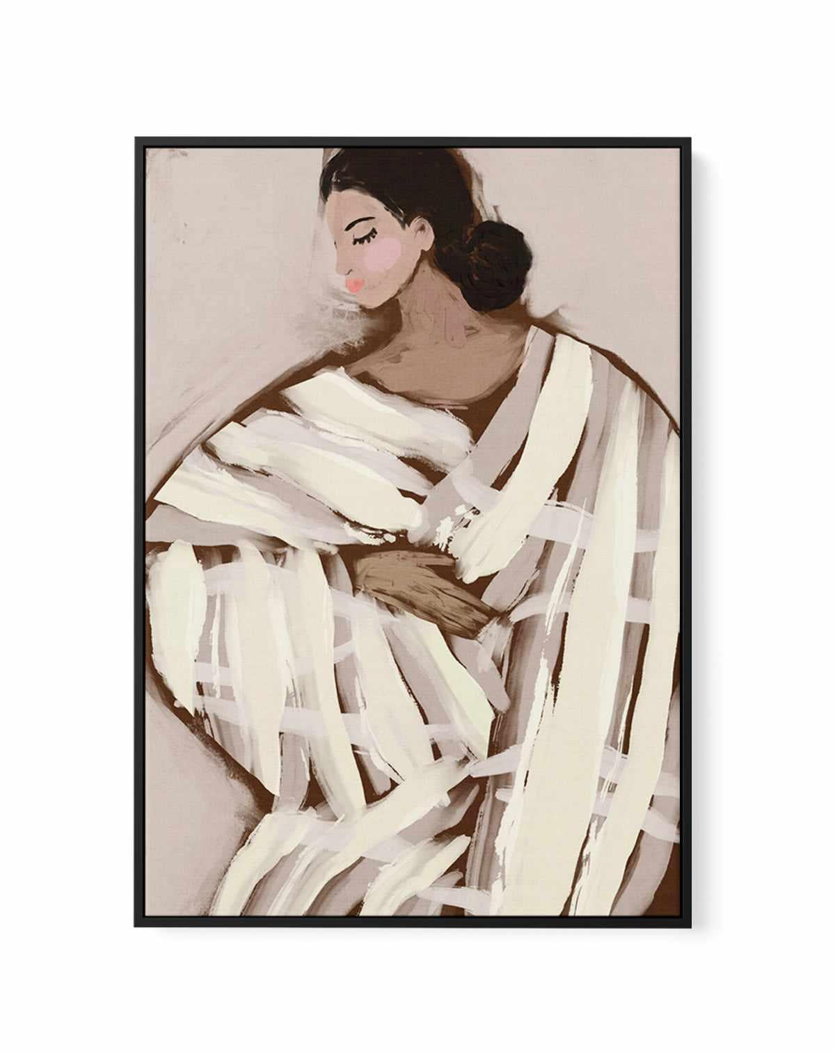 Wrapped Serenity by Treechild | Framed Canvas Art Print from Olive et Oriel where you can shop wallpaper and artworks online