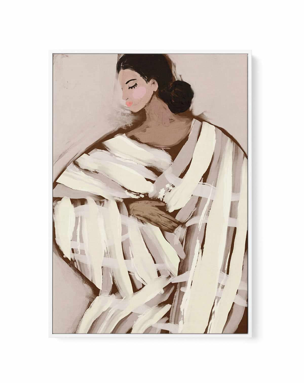 Wrapped Serenity by Treechild | Framed Canvas Art Print from Olive et Oriel where you can shop wallpaper and artworks online