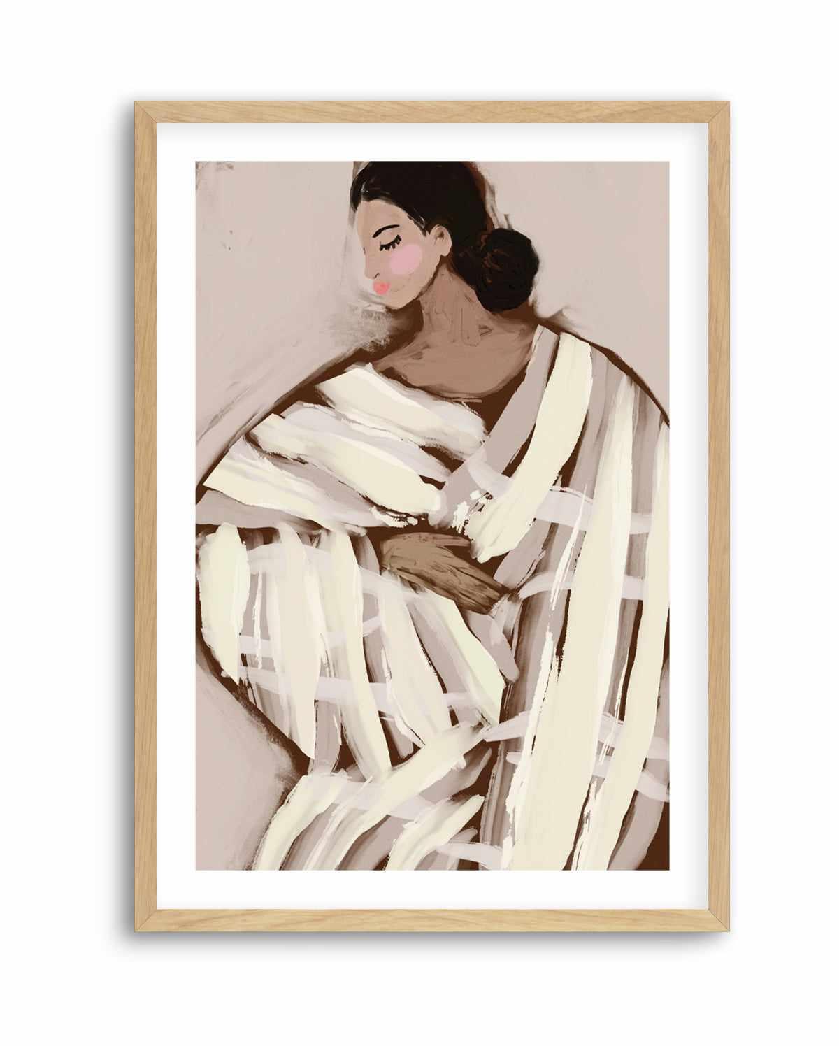 Wrapped Serenity by Treechild | Art Print from Olive et Oriel where you can shop wallpaper and artworks online