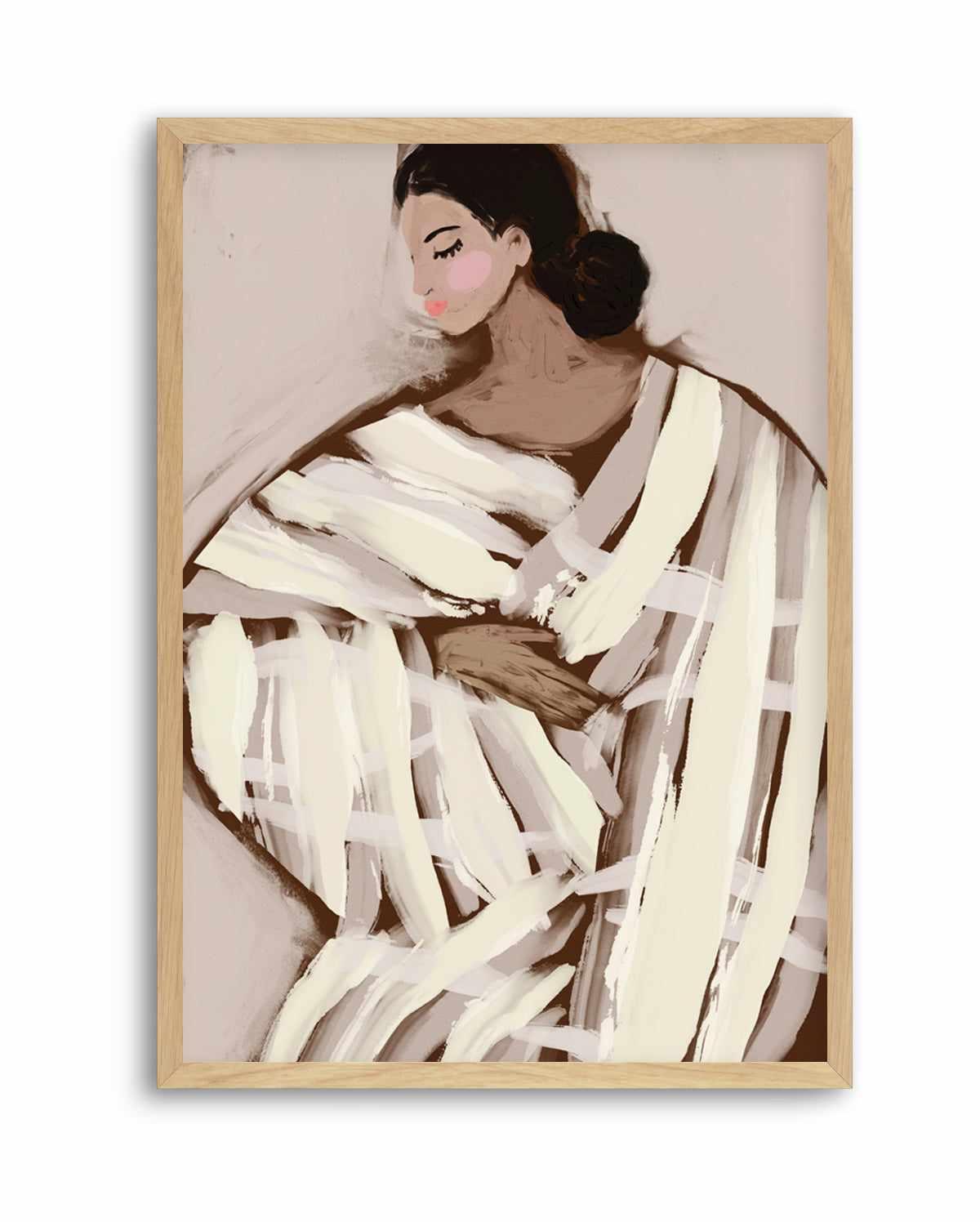 Wrapped Serenity by Treechild | Art Print from Olive et Oriel where you can shop wallpaper and artworks online