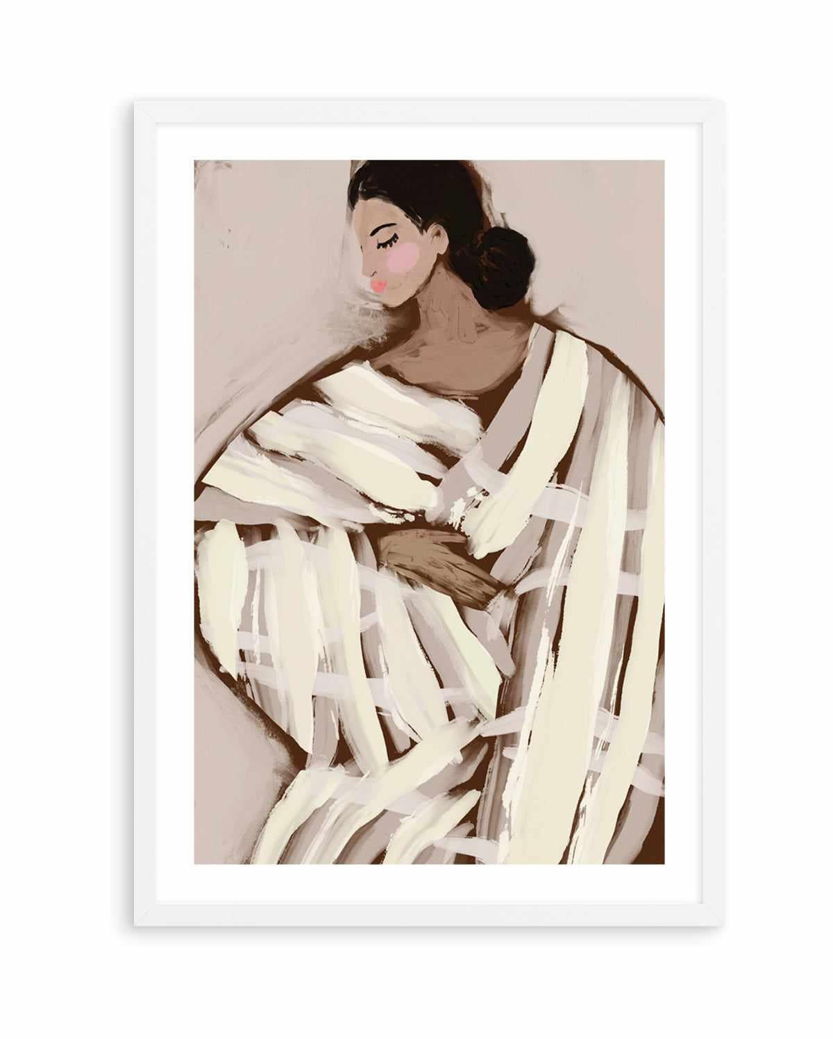Wrapped Serenity by Treechild | Art Print from Olive et Oriel where you can shop wallpaper and artworks online