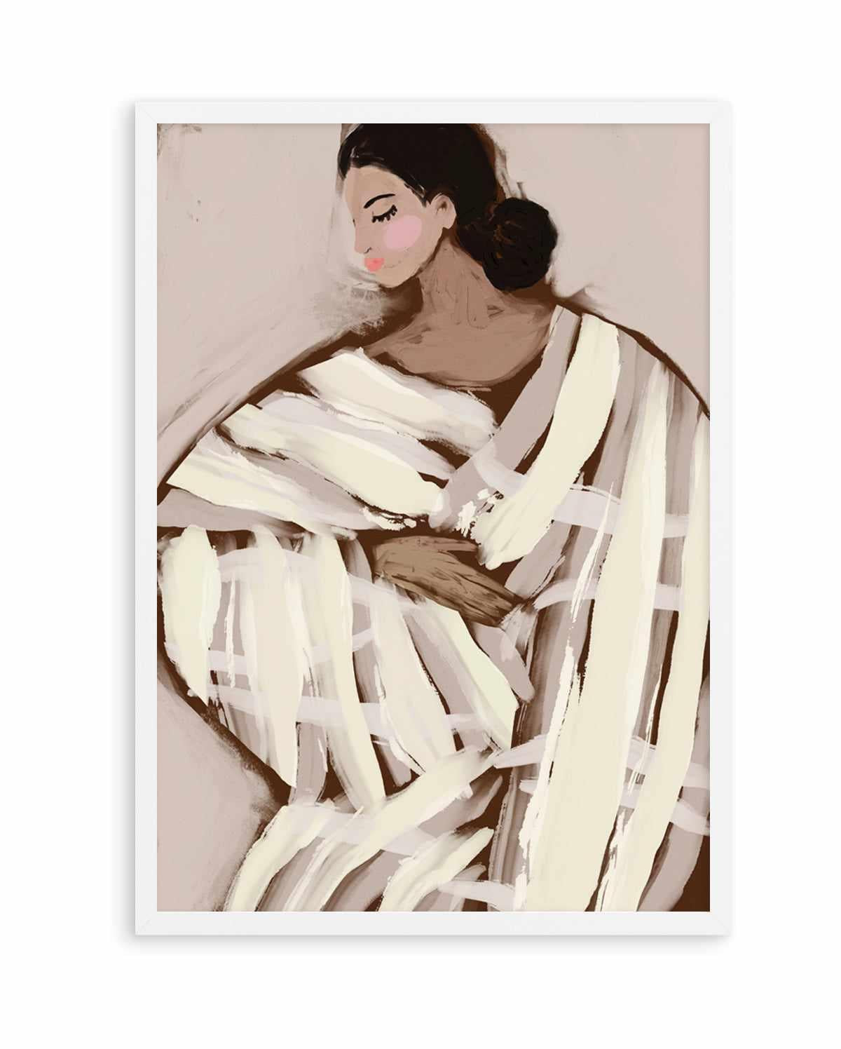 Wrapped Serenity by Treechild | Art Print from Olive et Oriel where you can shop wallpaper and artworks online