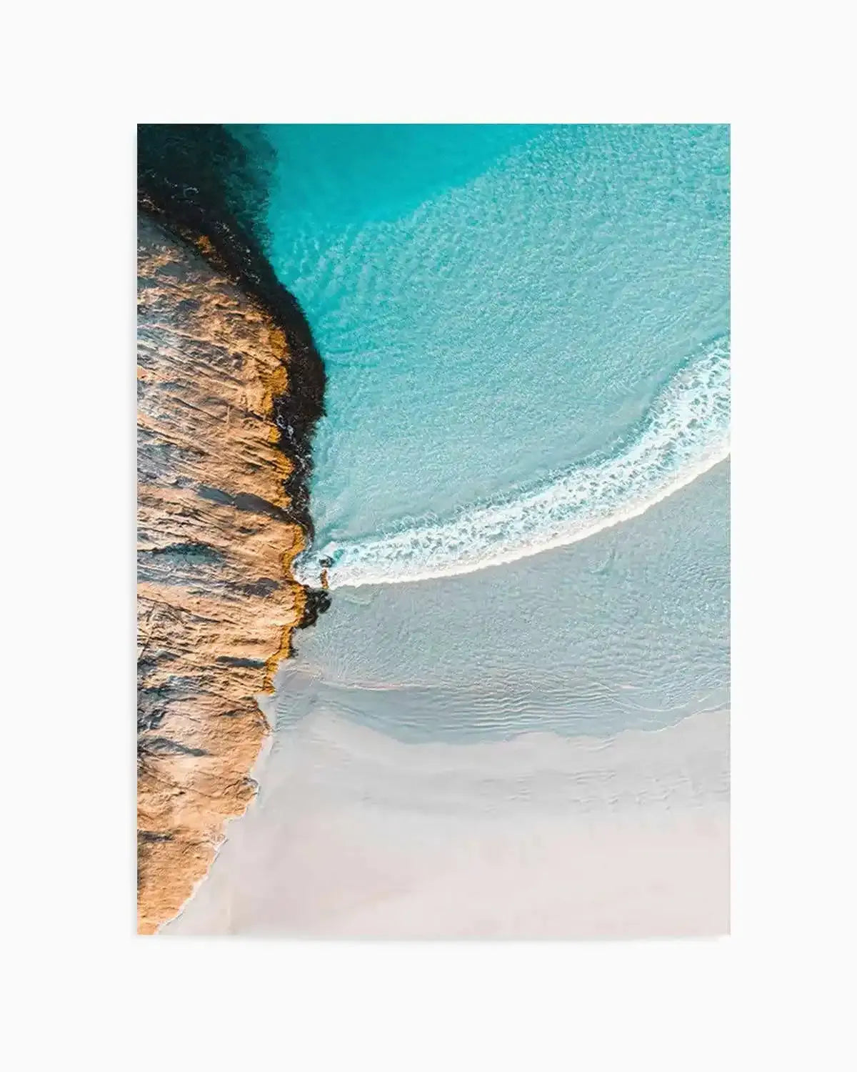 Wylie Bay Curves Esperance | Aerial Photo Wall Art Print from Olive et Oriel where you can shop wallpaper and artworks online