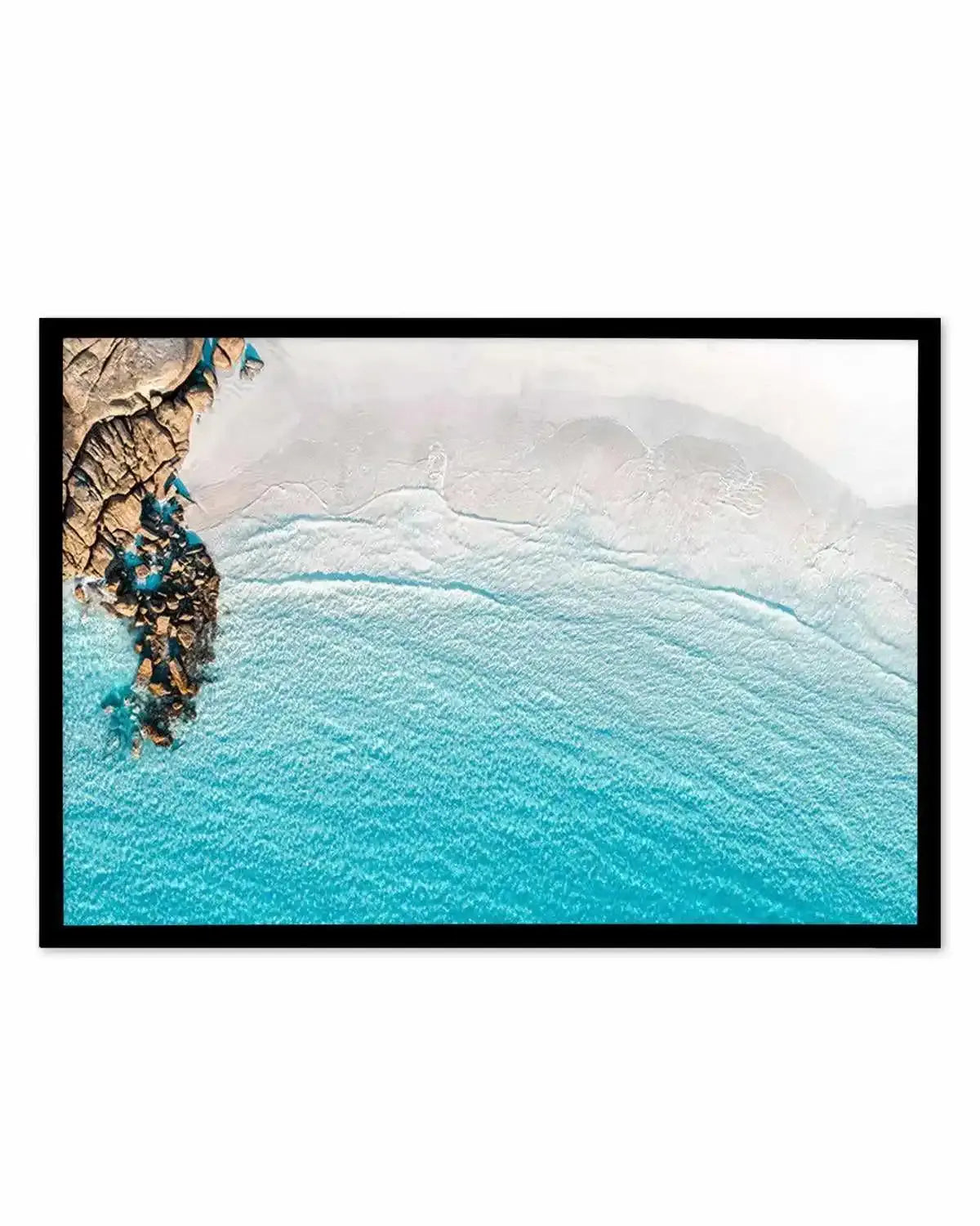 Wylie Bay LS | Aerial Photo Wall Art Print from Olive et Oriel where you can shop wallpaper and artworks online