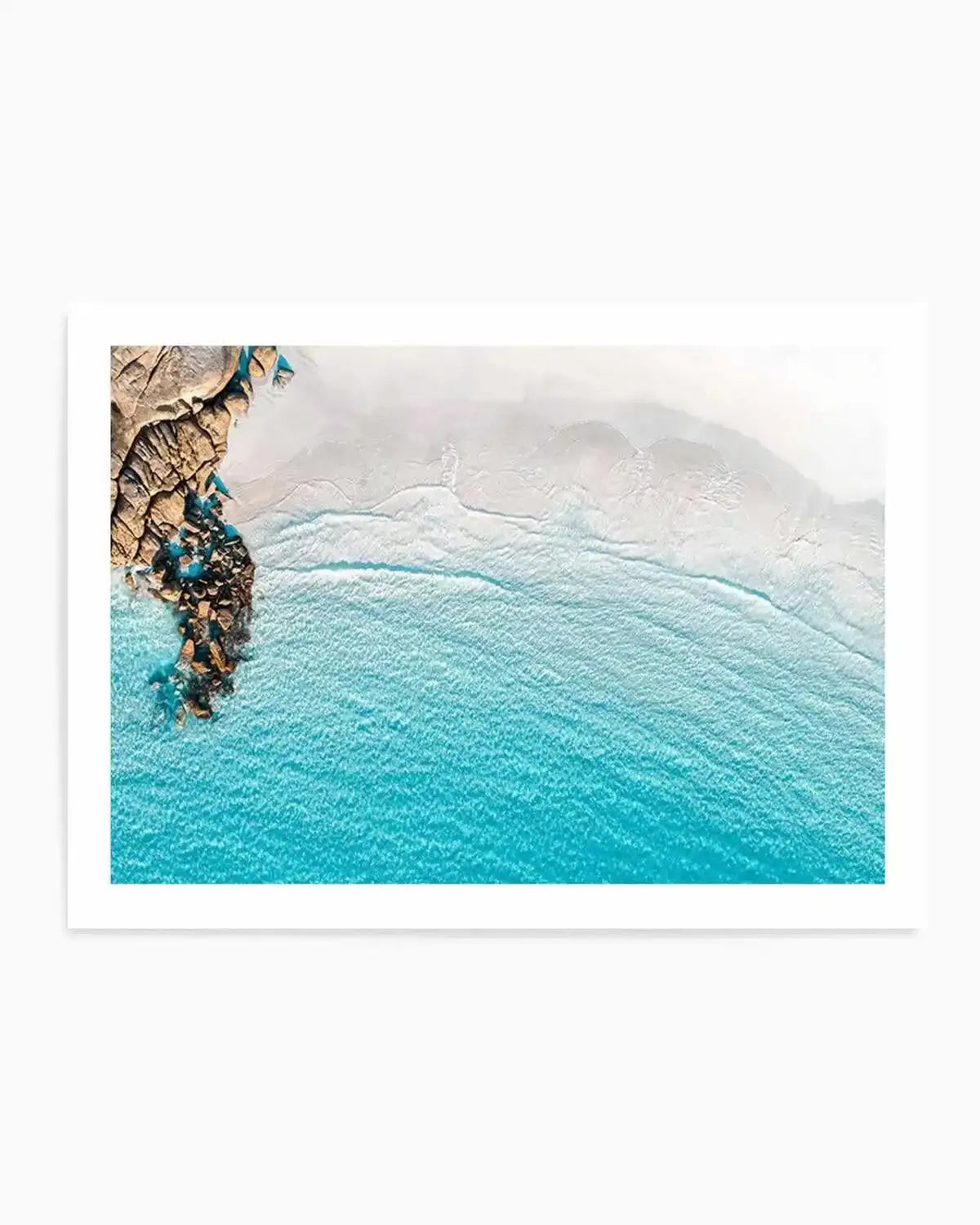 Wylie Bay LS | Aerial Photo Wall Art Print from Olive et Oriel where you can shop wallpaper and artworks online